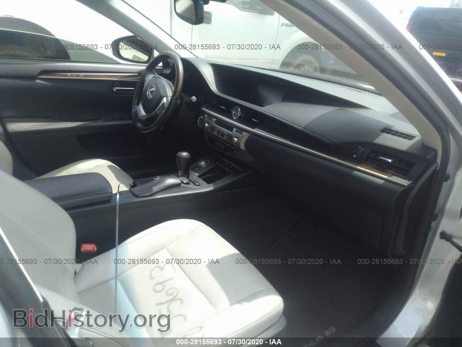 2013 LEXUS ES 350 - VIN: JTHBK1GG8D2048625 - Фото 5