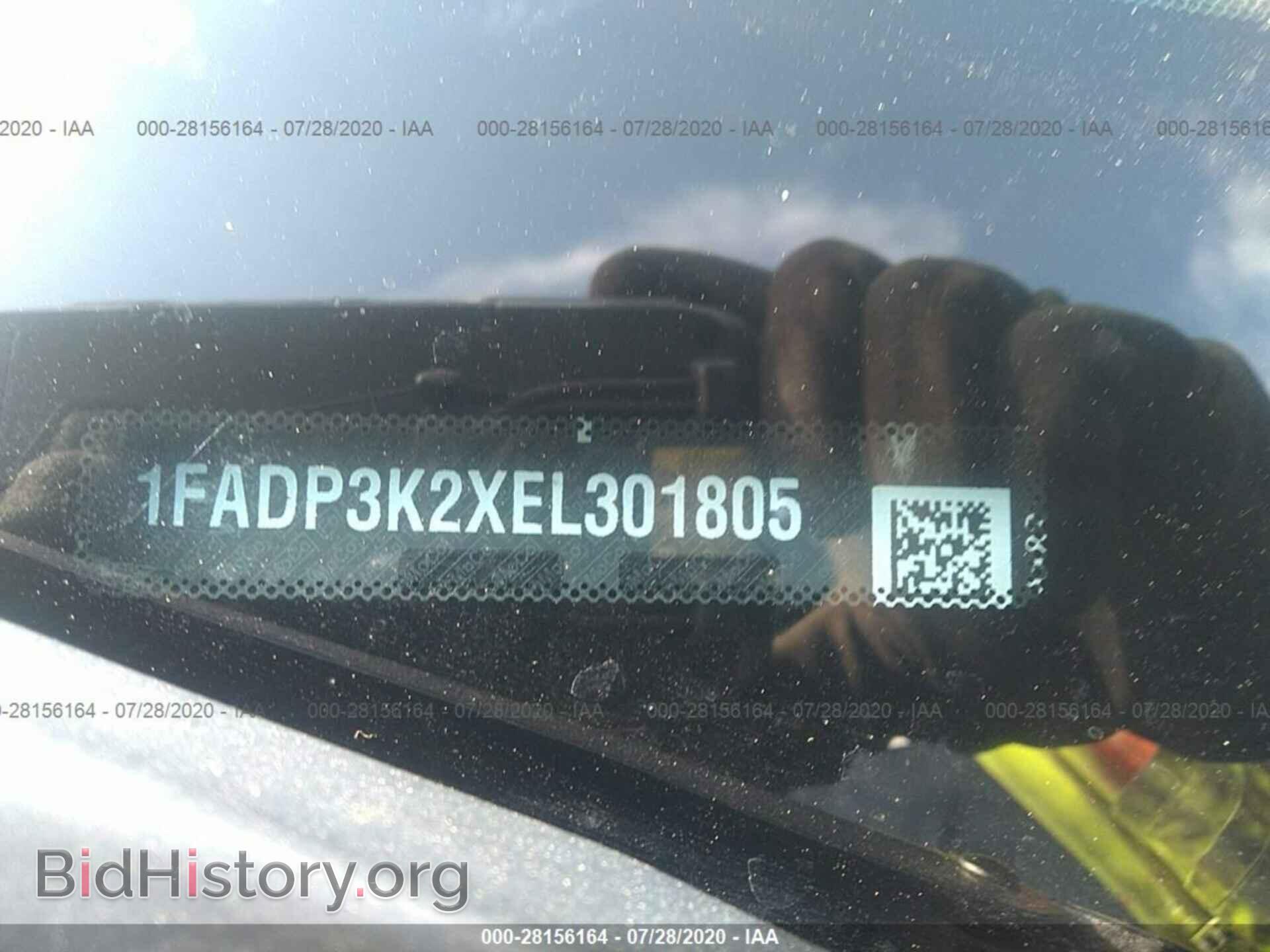 2014 FORD FOCUS - VIN: 1FADP3K2XEL301805 - Фото 9