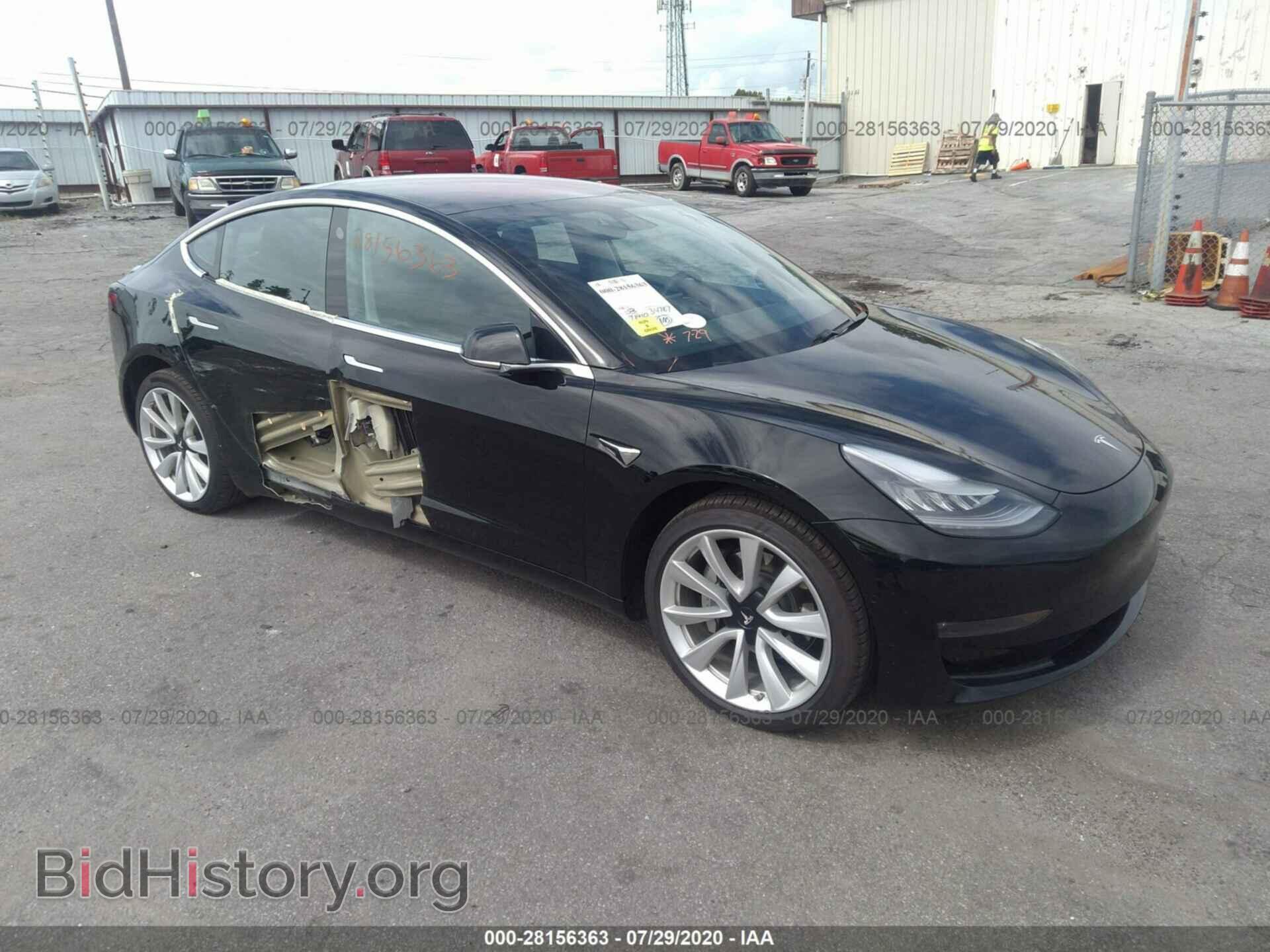 Photo 5YJ3E1EA7JF175886 - TESLA MODEL 3 2018