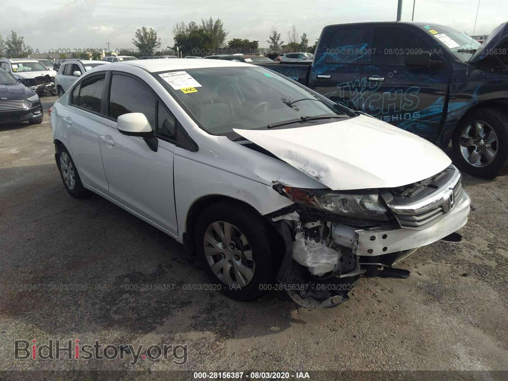 Фотография 2HGFB2F53CH328601 - HONDA CIVIC SDN 2012