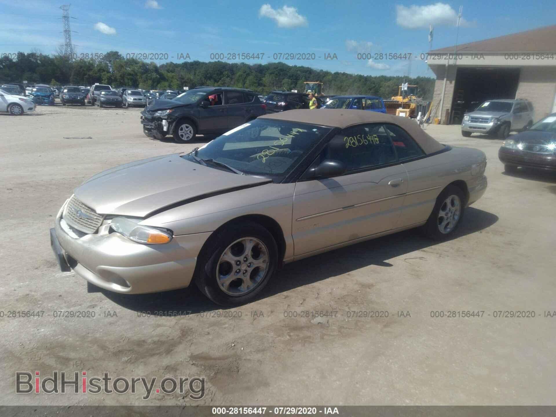 2000 CHRYSLER SEBRING - VIN: 3C3EL55HXYT202842 - Фото 2