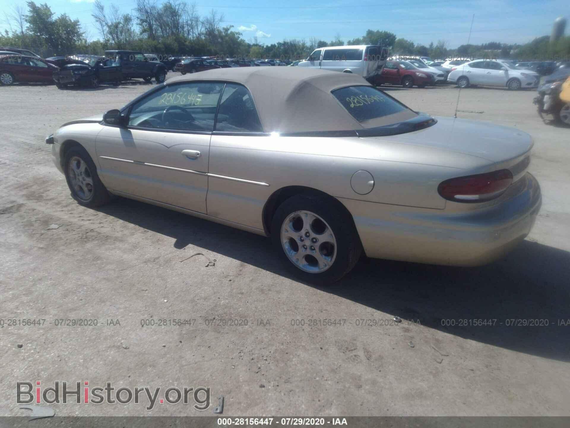 2000 CHRYSLER SEBRING - VIN: 3C3EL55HXYT202842 - Фото 3