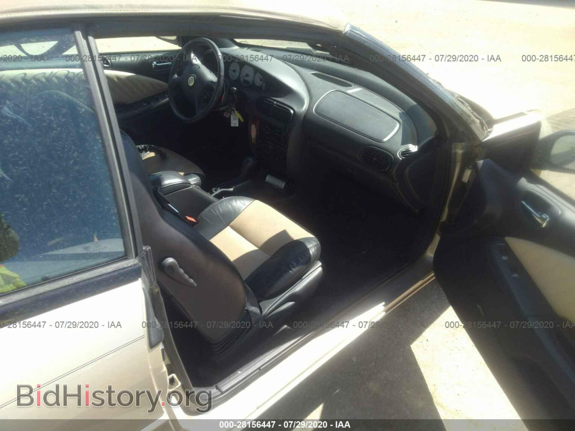 2000 CHRYSLER SEBRING - VIN: 3C3EL55HXYT202842 - Фото 5