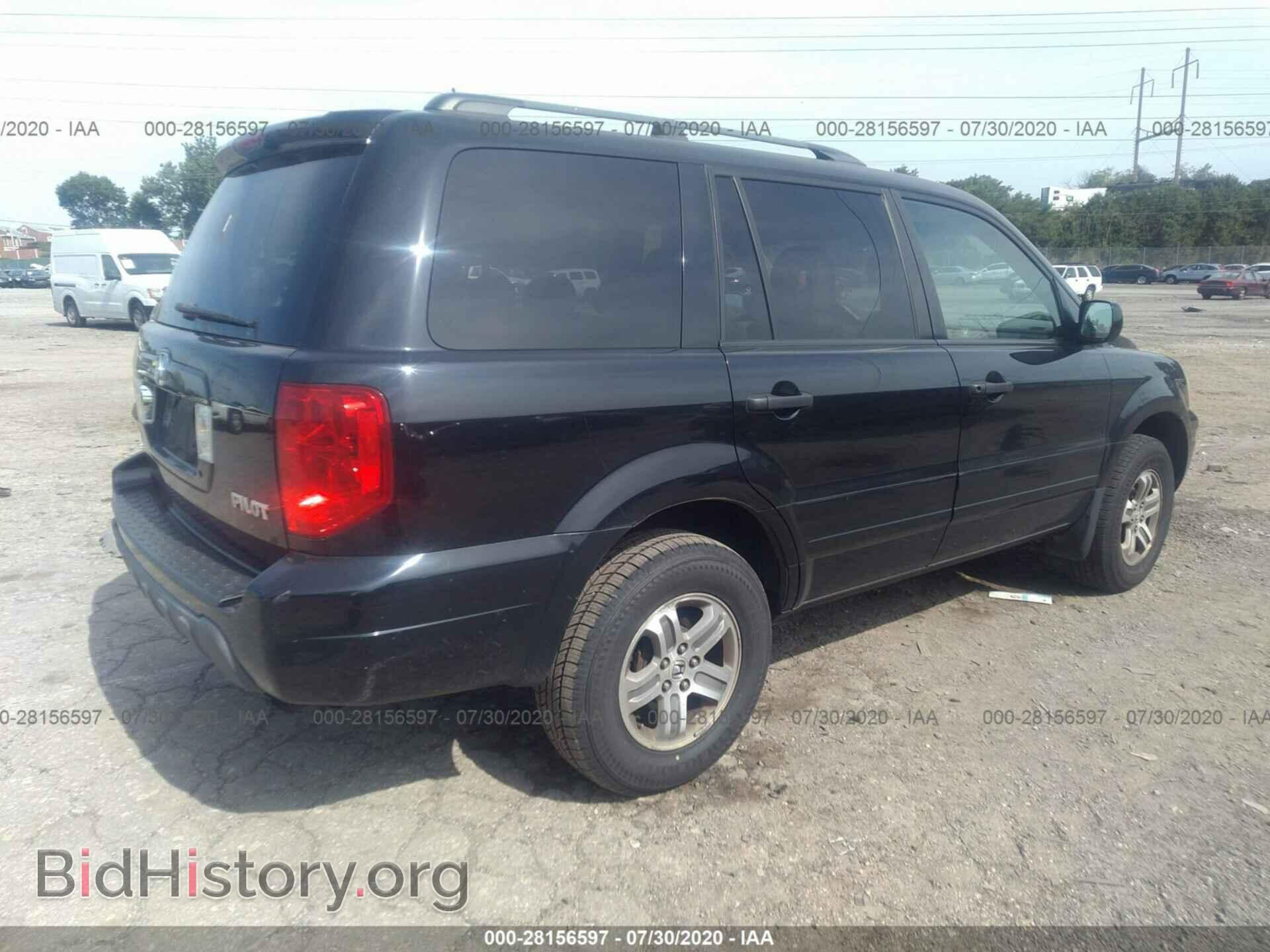 2005 HONDA PILOT - VIN: 5FNYF18525B009332 - Фото 4