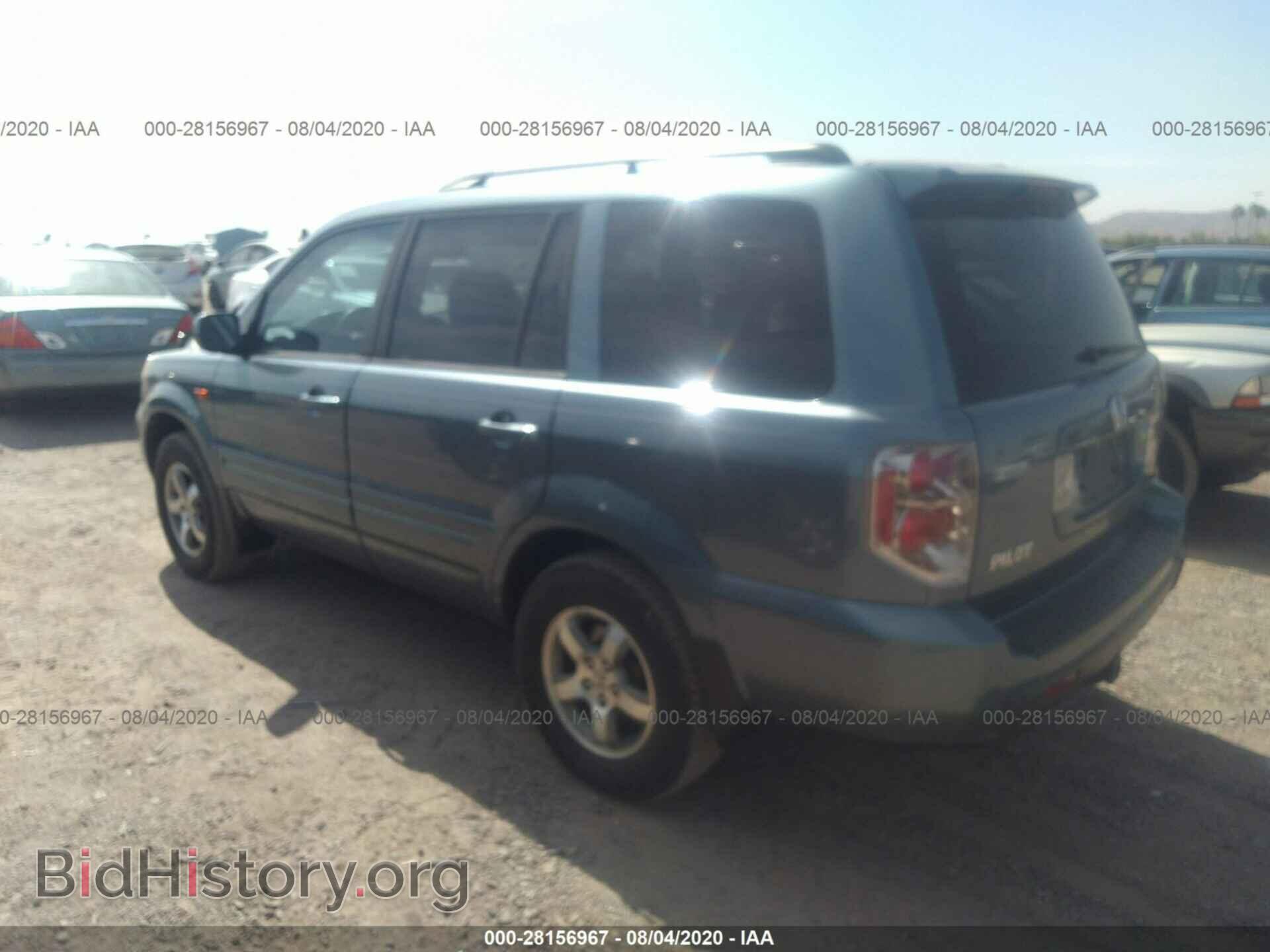 2006 HONDA PILOT - VIN: 5FNYF28466B026858 - Фото 3