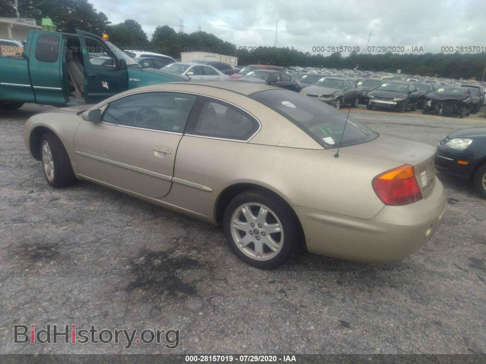 2001 CHRYSLER SEBRING - VIN: 4C3AG52H51E093928 - Фото 3