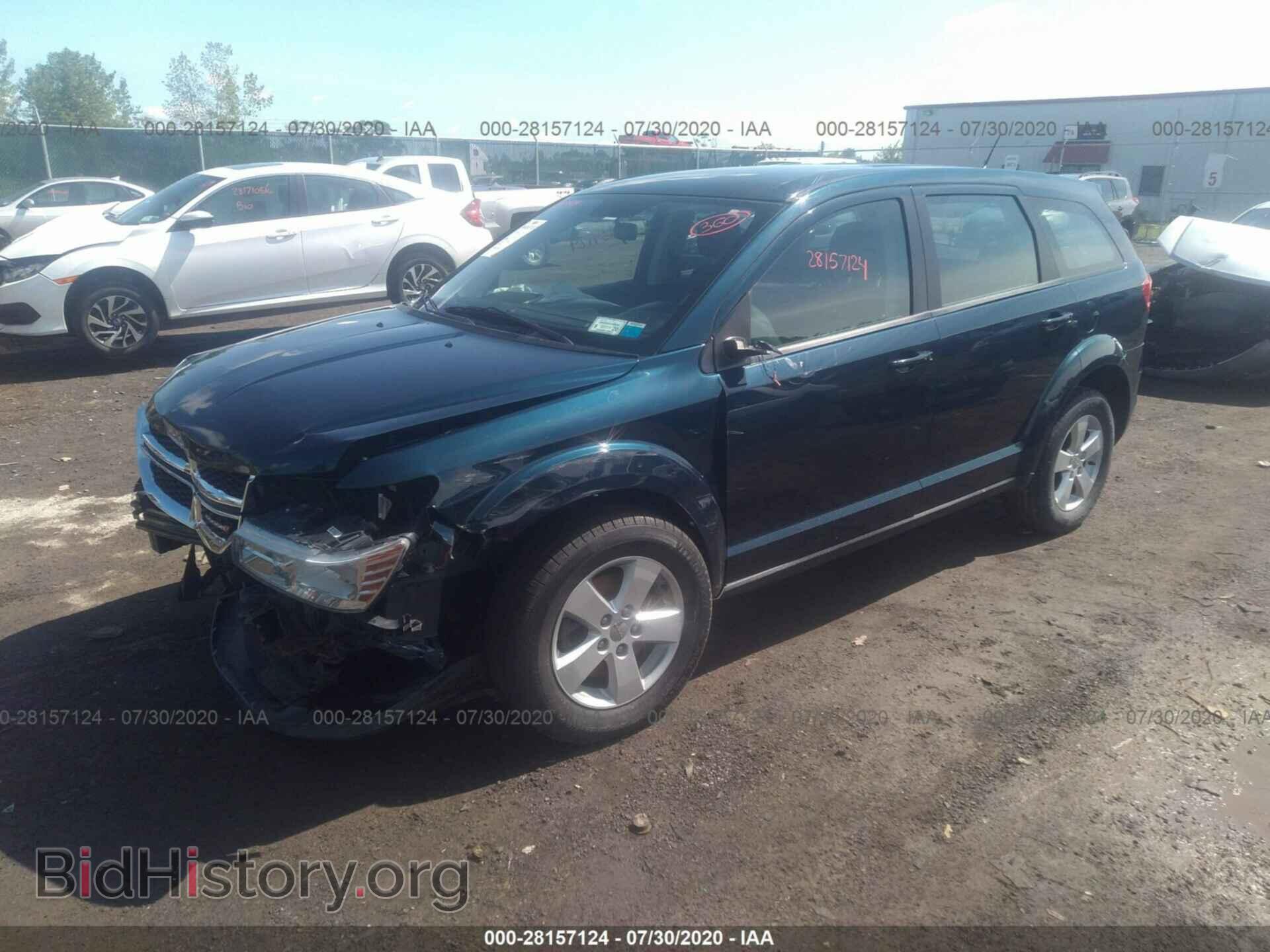 2013 DODGE JOURNEY - VIN: 3C4PDCAB6DT578164 - Фото 2
