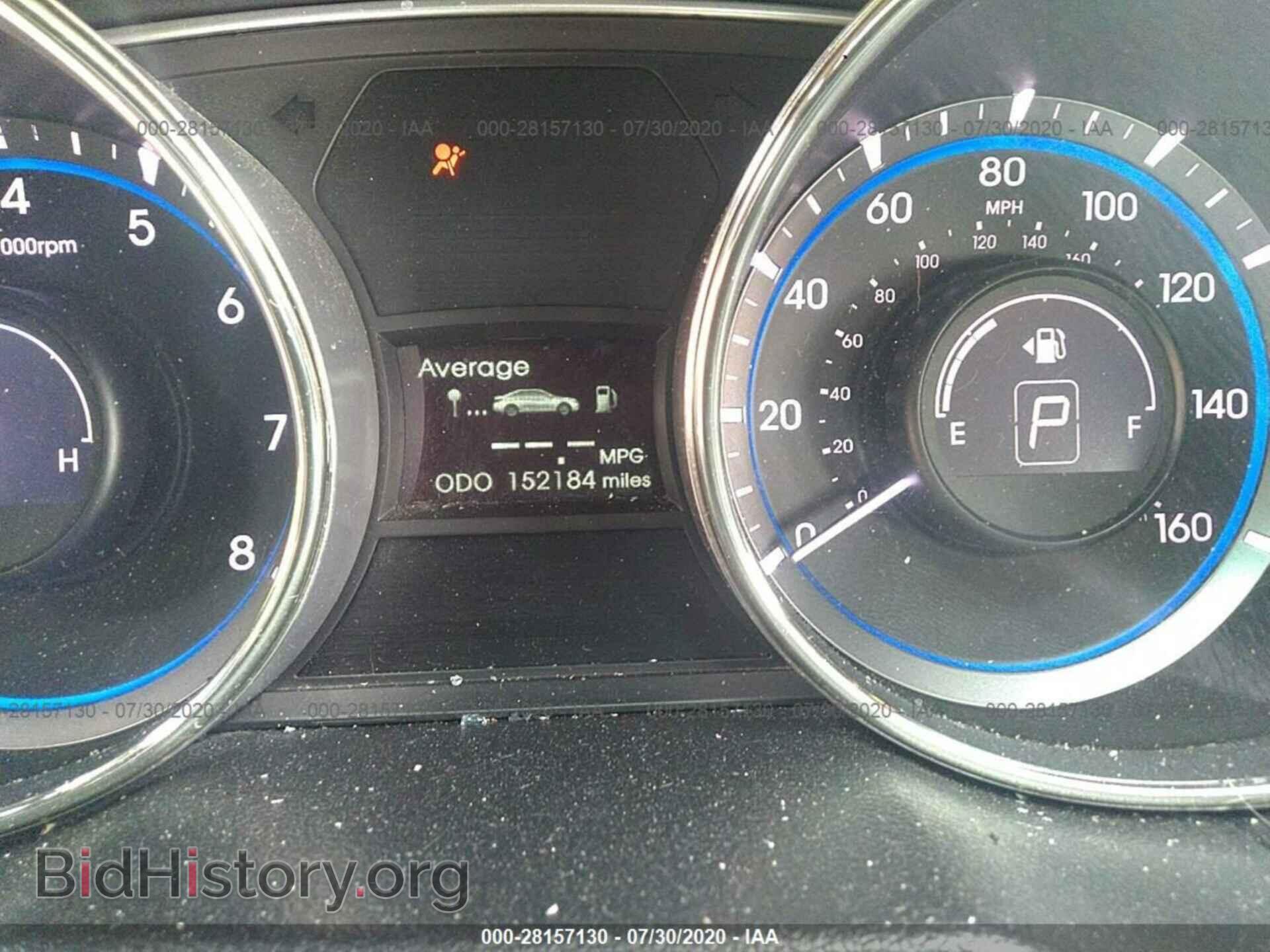 2012 HYUNDAI SONATA - VIN: 5NPEC4AC6CH412265 - Фото 7