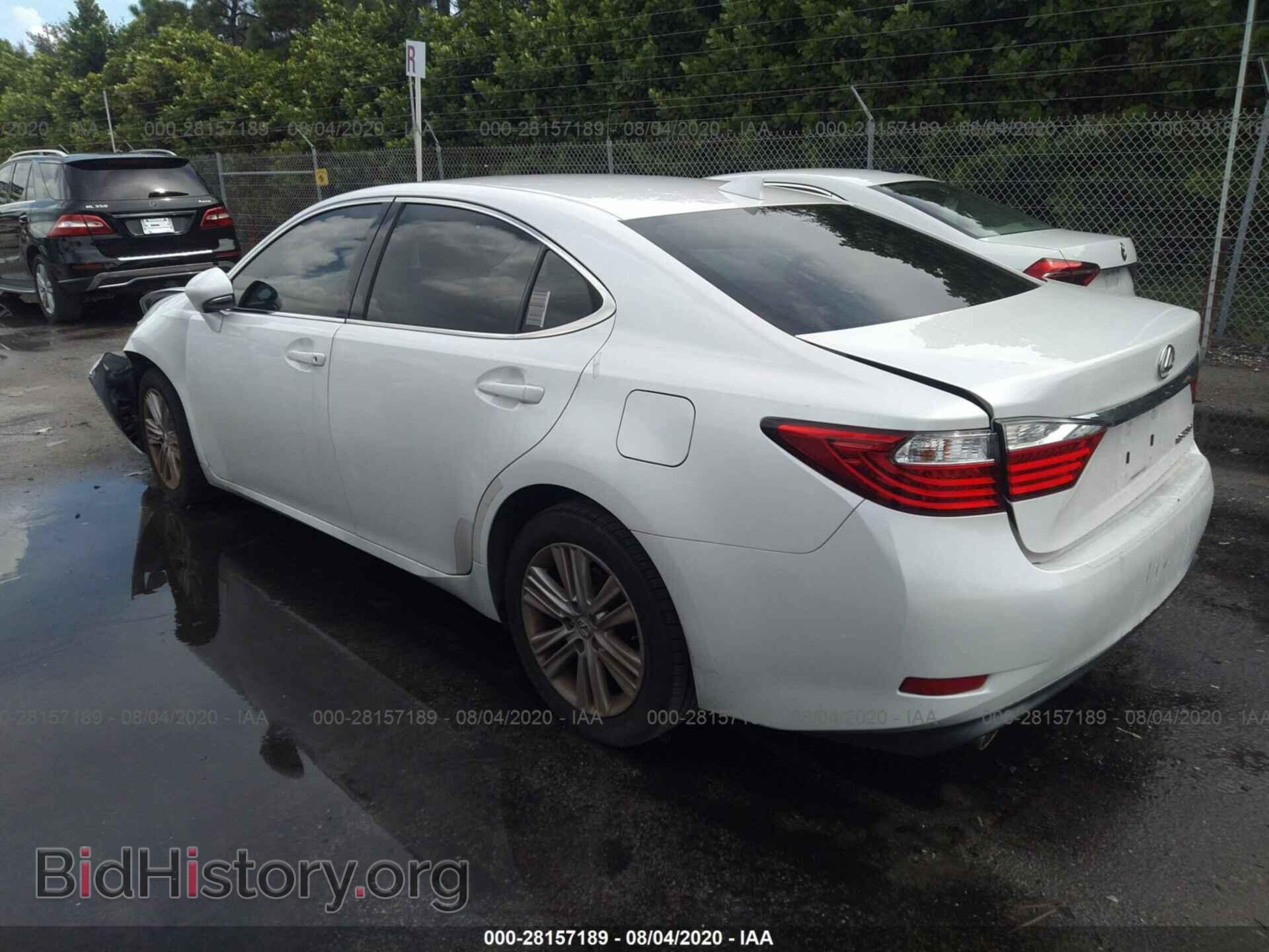 2015 LEXUS ES 350 - VIN: JTHBK1GG1F2177115 - Фото 3