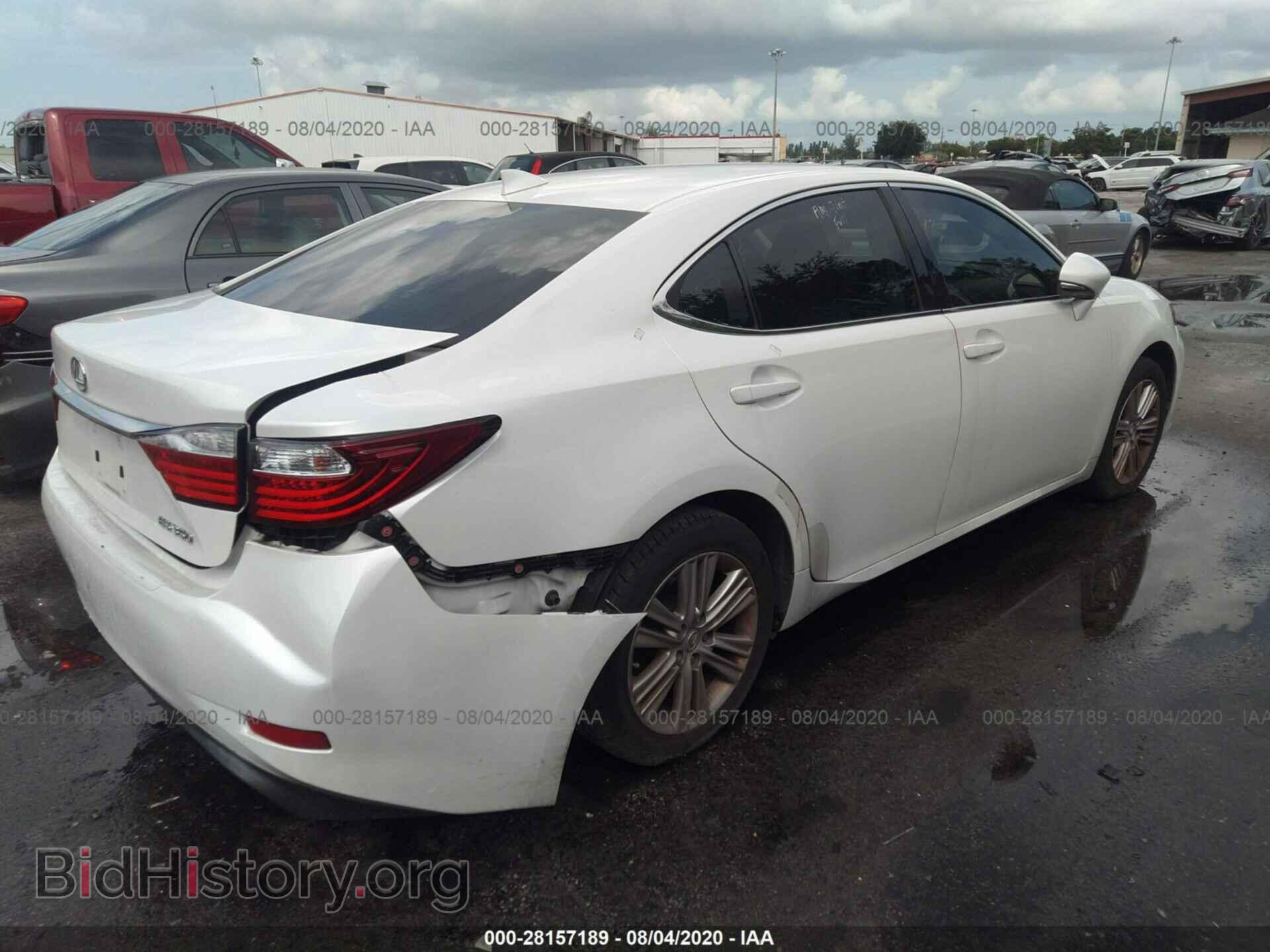 2015 LEXUS ES 350 - VIN: JTHBK1GG1F2177115 - Фото 4