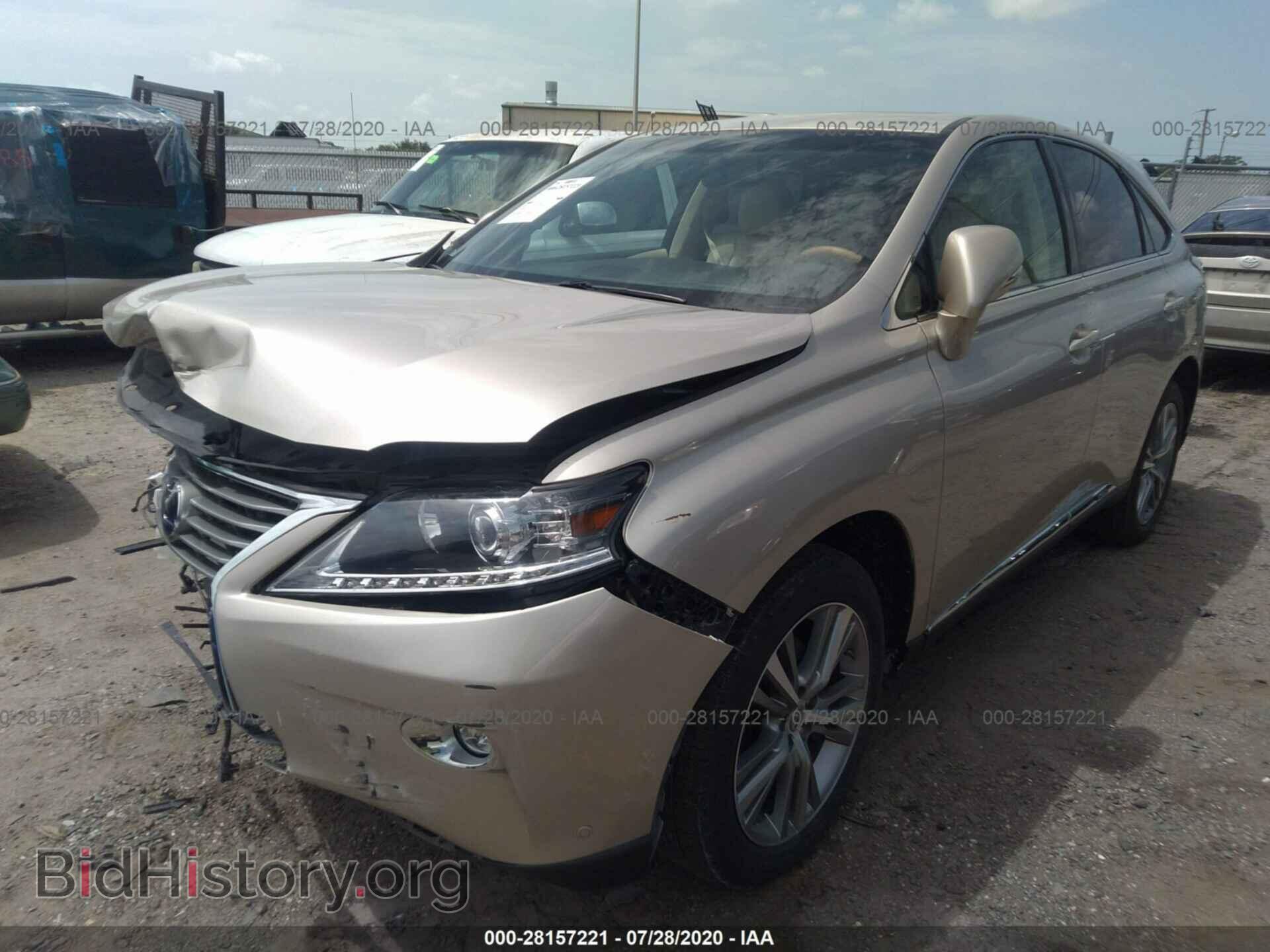 2015 LEXUS RX 450H - VIN: 2T2ZB1BA5FC004701 - Фото 2
