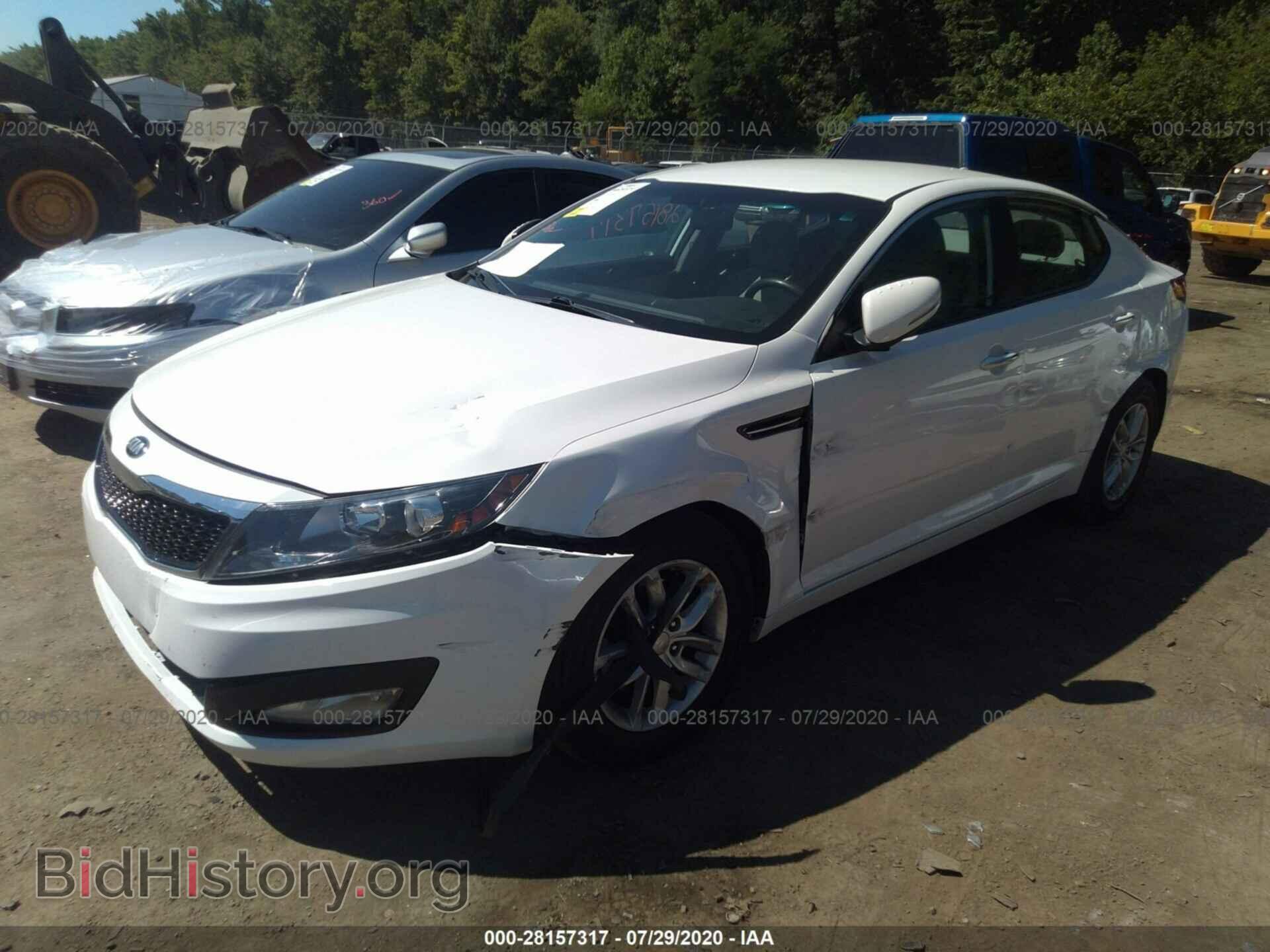 2013 KIA OPTIMA - VIN: KNAGM4A71D5321590 - Фото 2