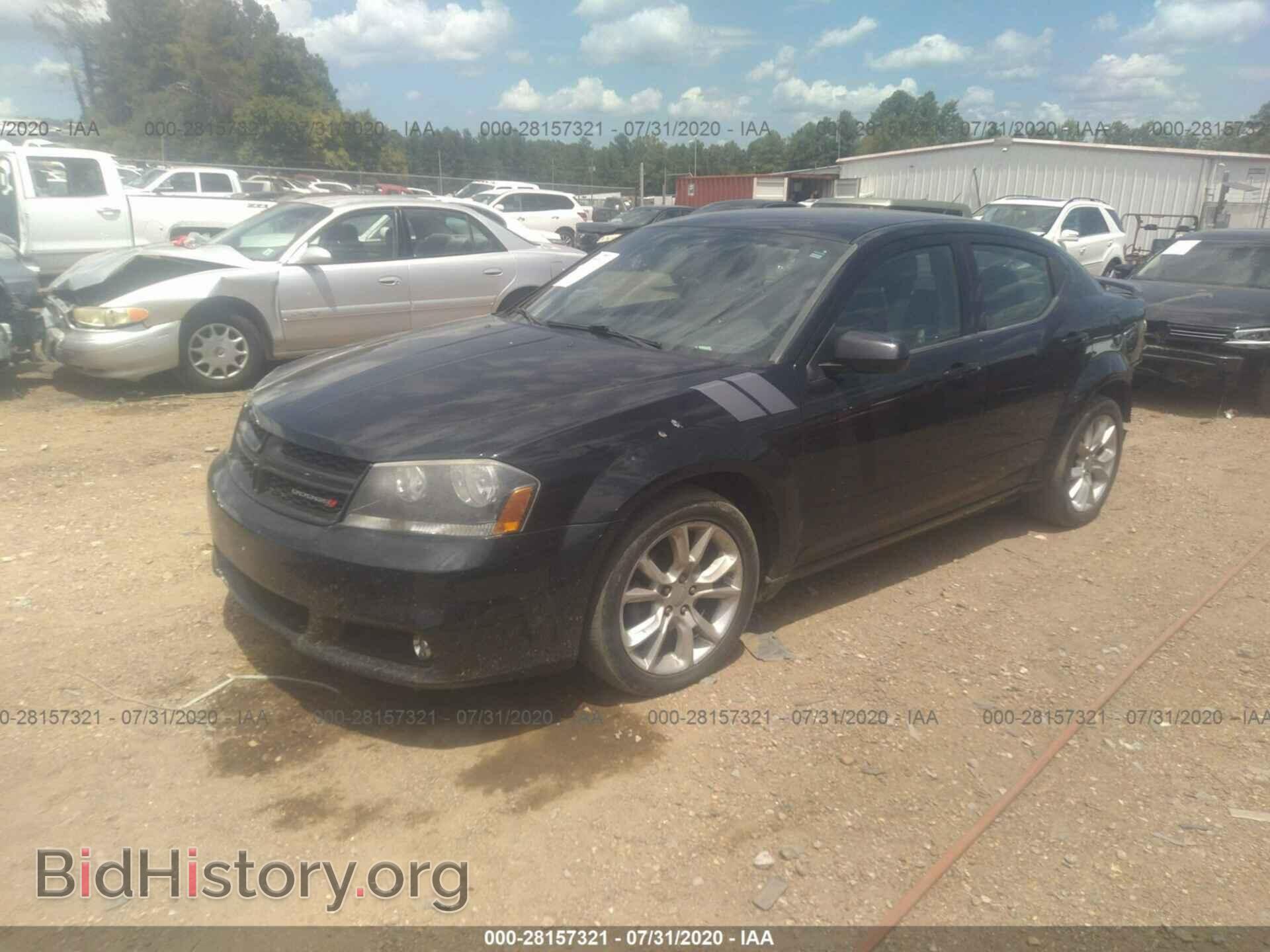 2013 DODGE AVENGER - VIN: 1C3CDZBG4DN562674 - Фото 2