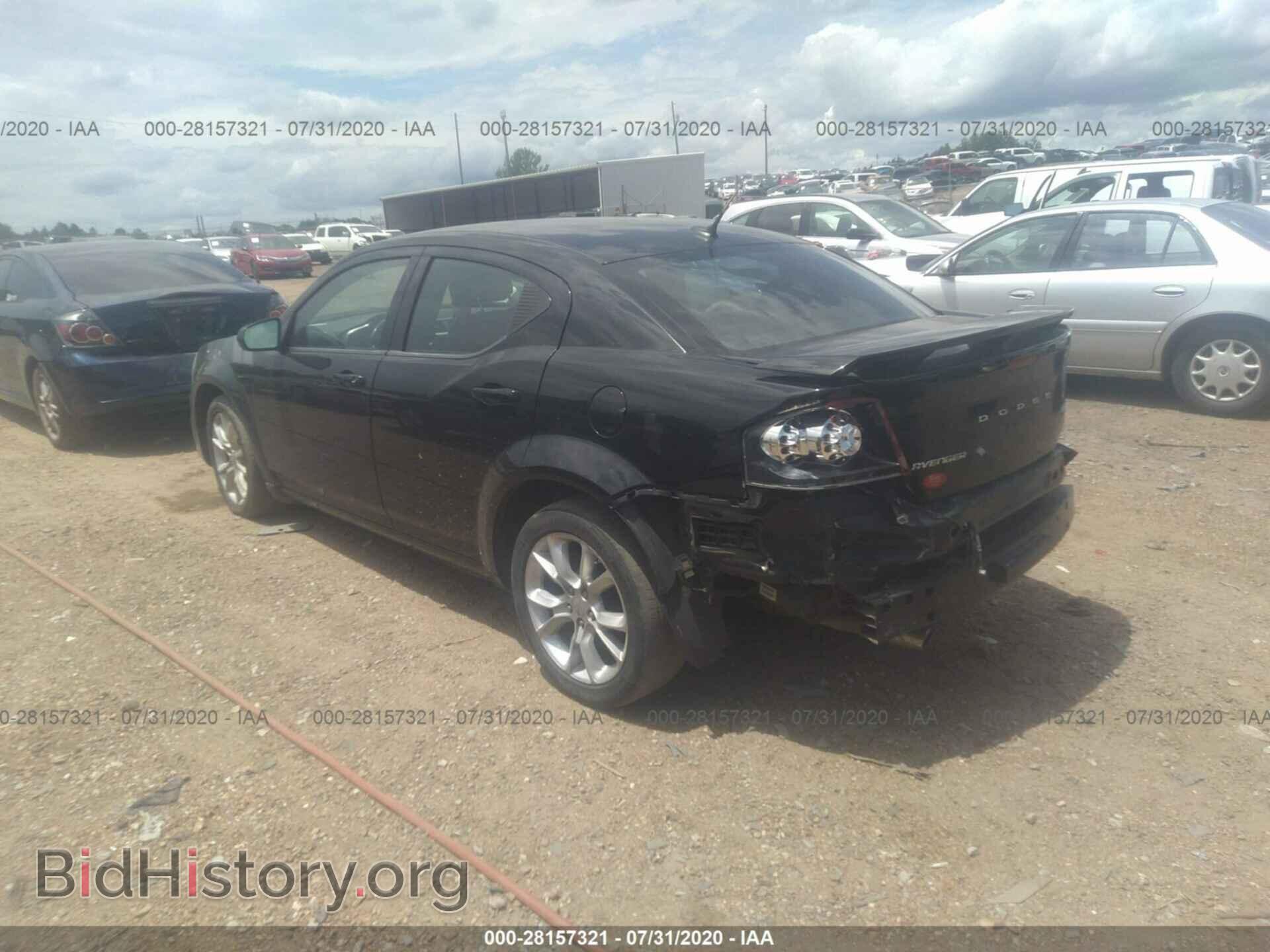 2013 DODGE AVENGER - VIN: 1C3CDZBG4DN562674 - Фото 3