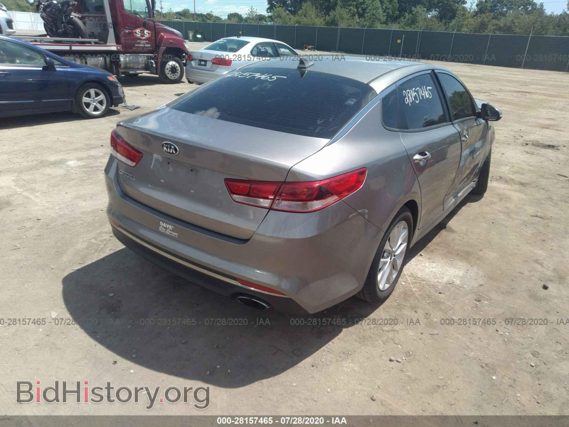 2016 KIA OPTIMA - VIN: 5XXGT4L33GG069518 - Фото 4