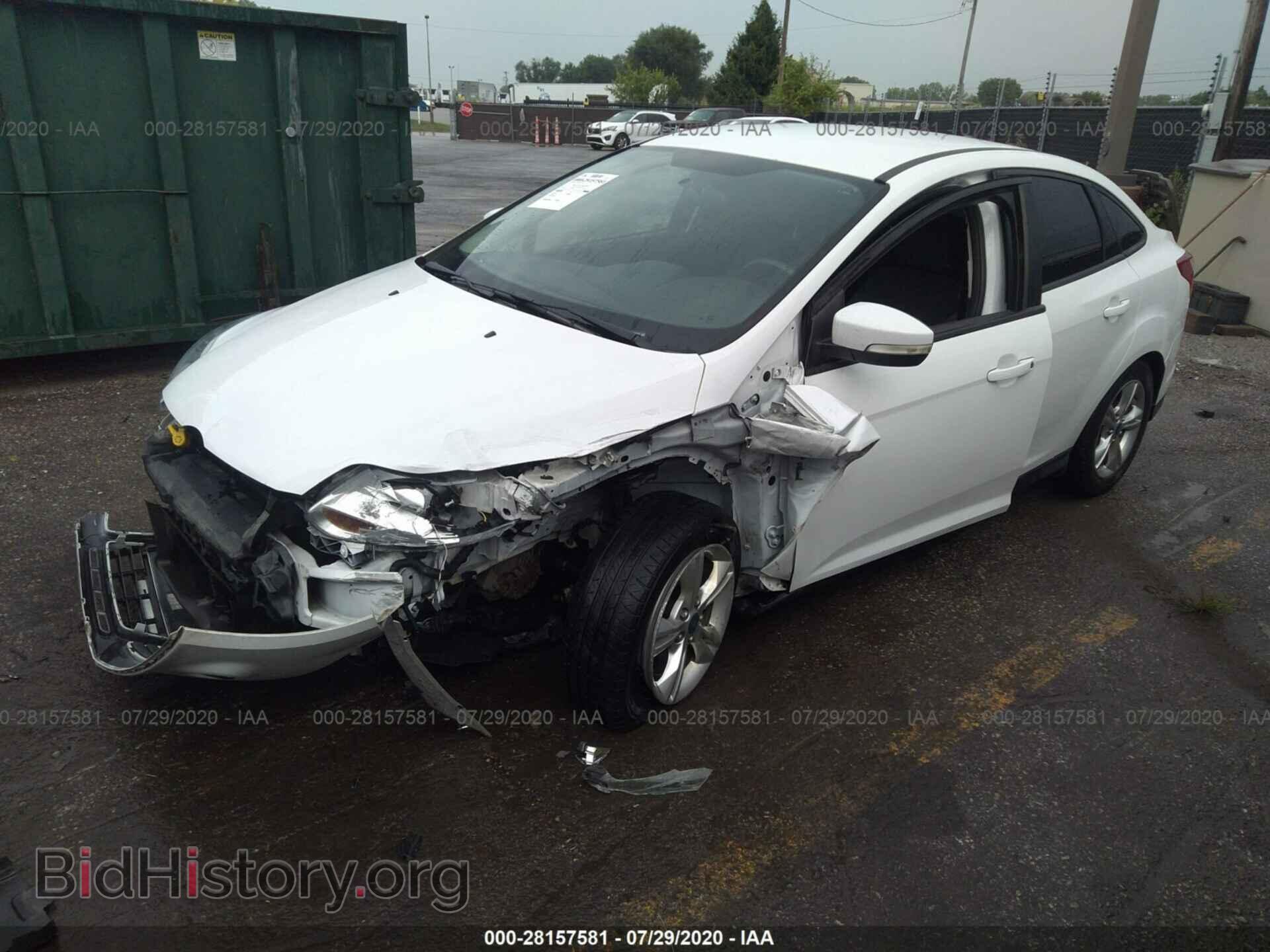 2013 FORD FOCUS - VIN: 1FADP3F20DL382435 - Фото 2