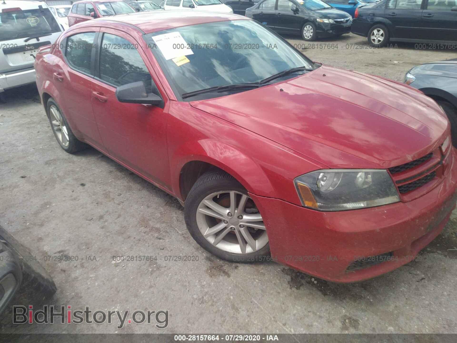 Фотография 1C3CDZAG9DN769370 - DODGE AVENGER 2013