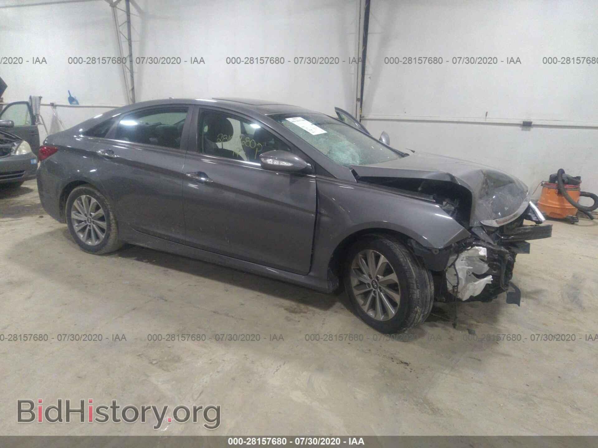 Фотография 5NPEC4AB1EH913459 - HYUNDAI SONATA 2014