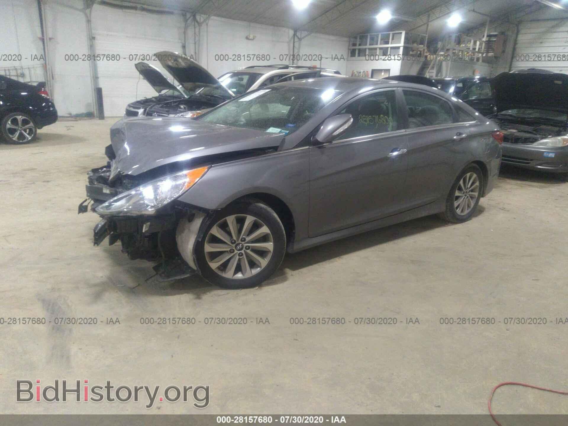 2014 HYUNDAI SONATA - VIN: 5NPEC4AB1EH913459 - Фото 2
