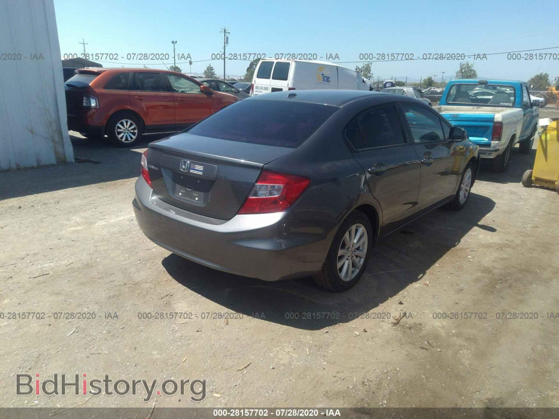 2012 HONDA CIVIC SDN - VIN: 2HGFB2F8XCH528093 - Фото 4