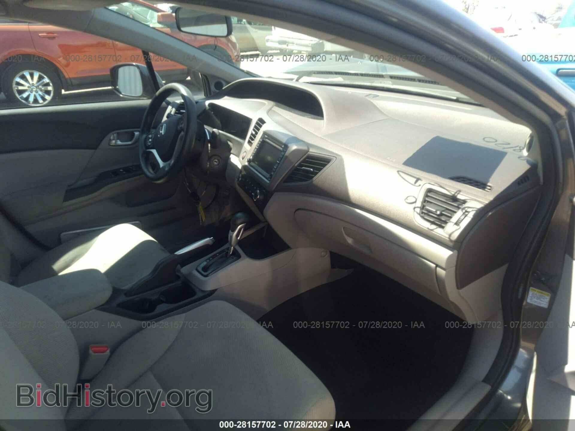 2012 HONDA CIVIC SDN - VIN: 2HGFB2F8XCH528093 - Фото 5