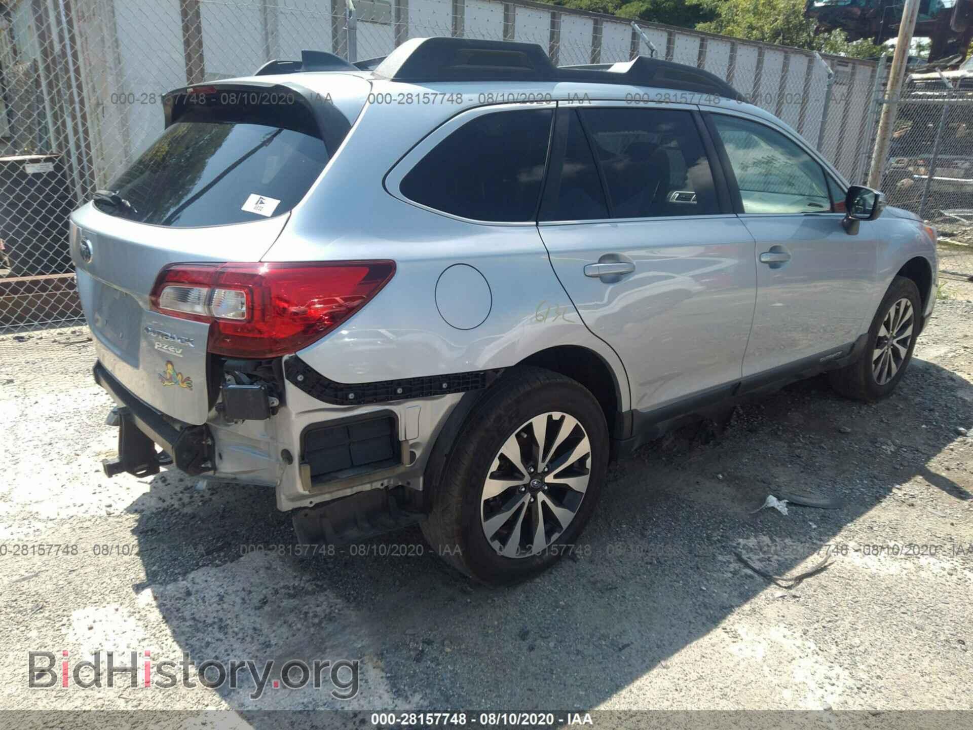 2017 SUBARU OUTBACK - VIN: 4S4BSAKC5H3268029 - Фото 4
