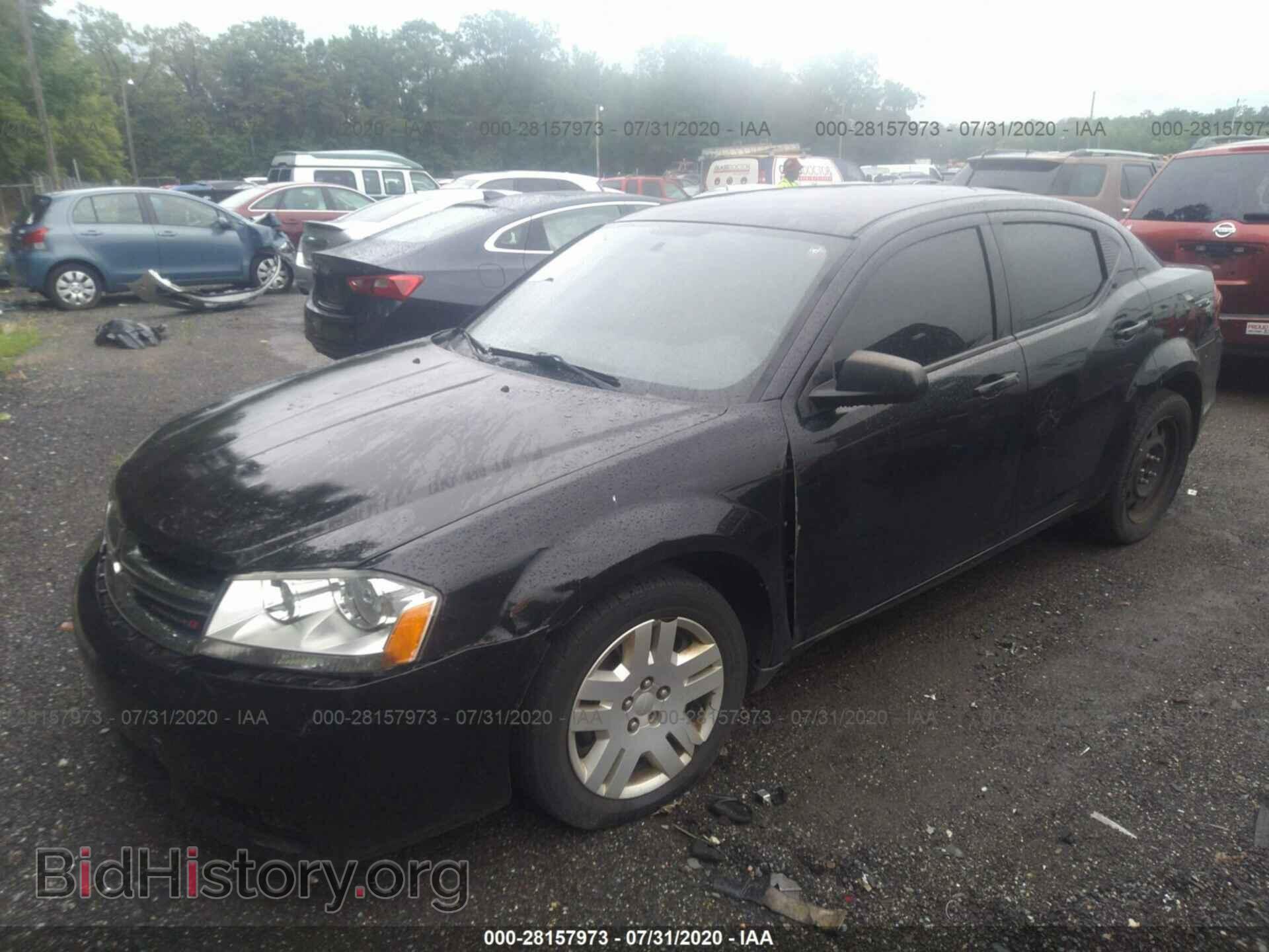 2012 DODGE AVENGER - VIN: 1C3CDZAB8CN216910 - Фото 2