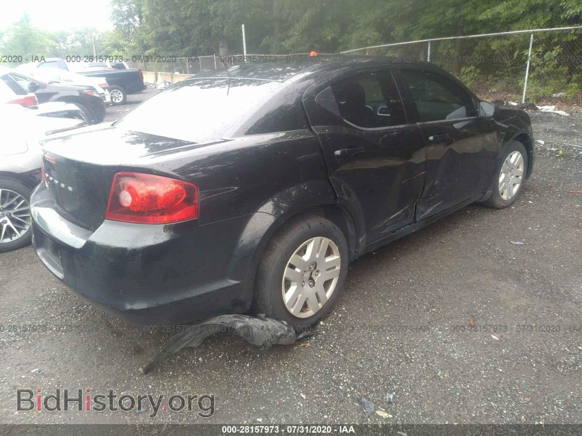 2012 DODGE AVENGER - VIN: 1C3CDZAB8CN216910 - Фото 4