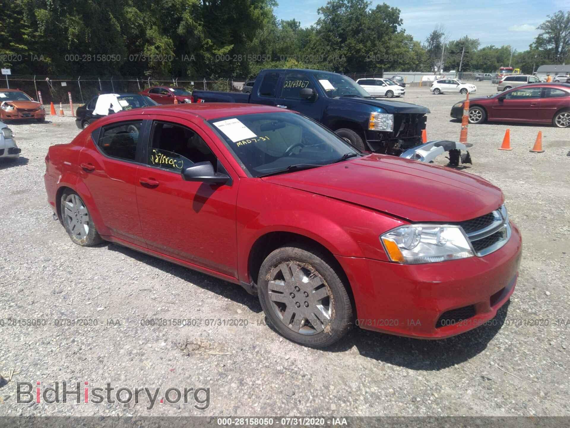 Фотография 1C3CDZAB6EN228475 - DODGE AVENGER 2014