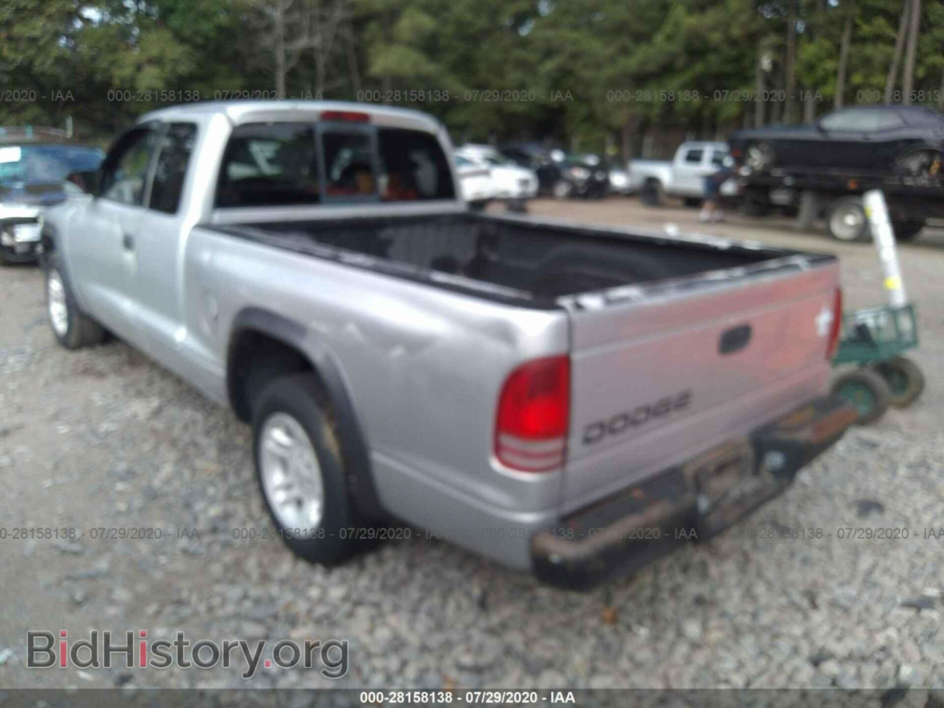 2002 DODGE DAKOTA - VIN: 1B7GL12X02S720413 - Фото 3