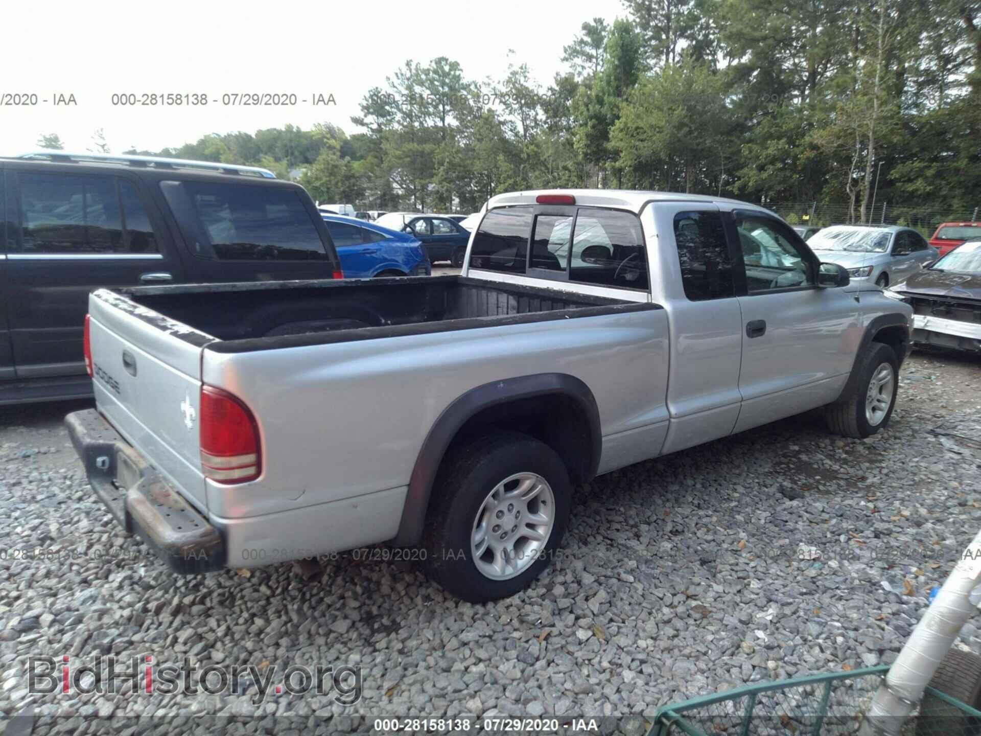 2002 DODGE DAKOTA - VIN: 1B7GL12X02S720413 - Фото 4