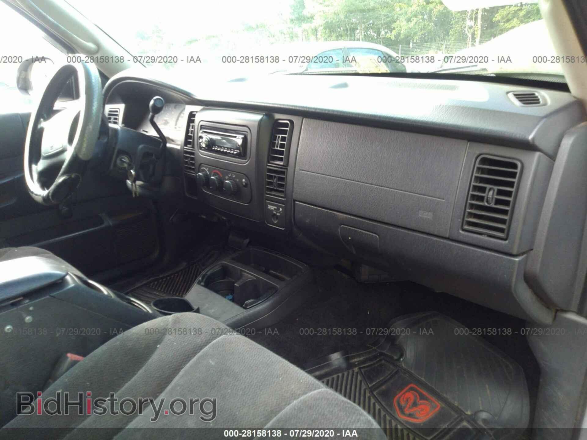 2002 DODGE DAKOTA - VIN: 1B7GL12X02S720413 - Фото 5