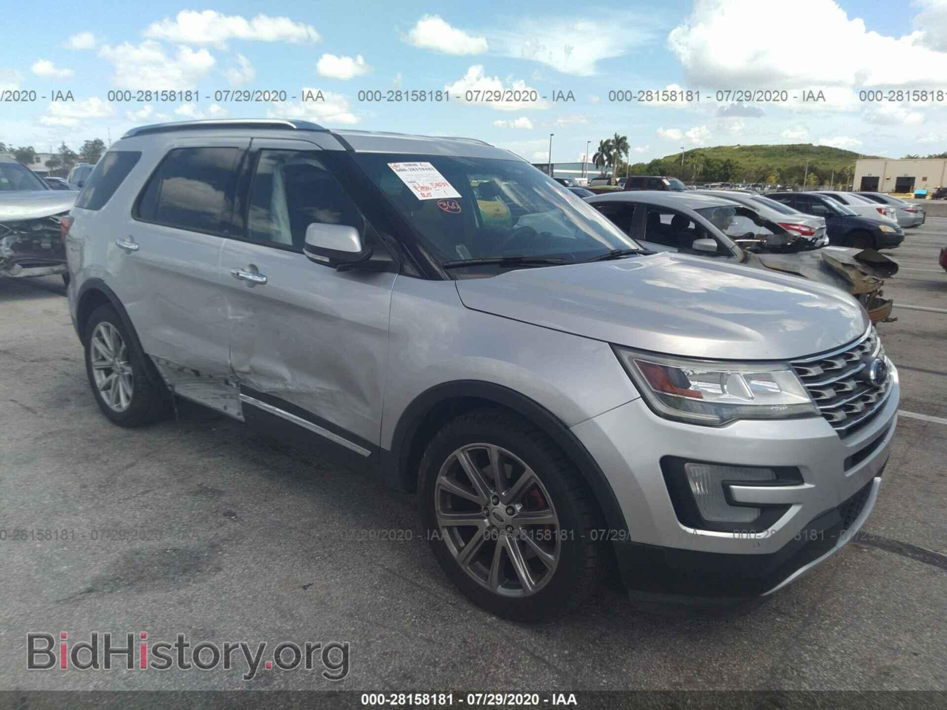 Photo 1FM5K7F84GGC89564 - FORD EXPLORER 2016