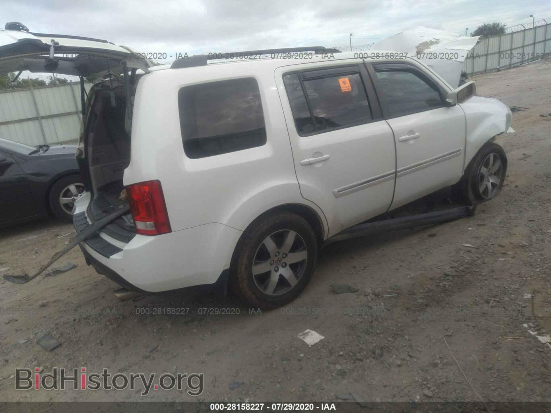 2012 HONDA PILOT - VIN: 5FNYF3H91CB030345 - Фото 4