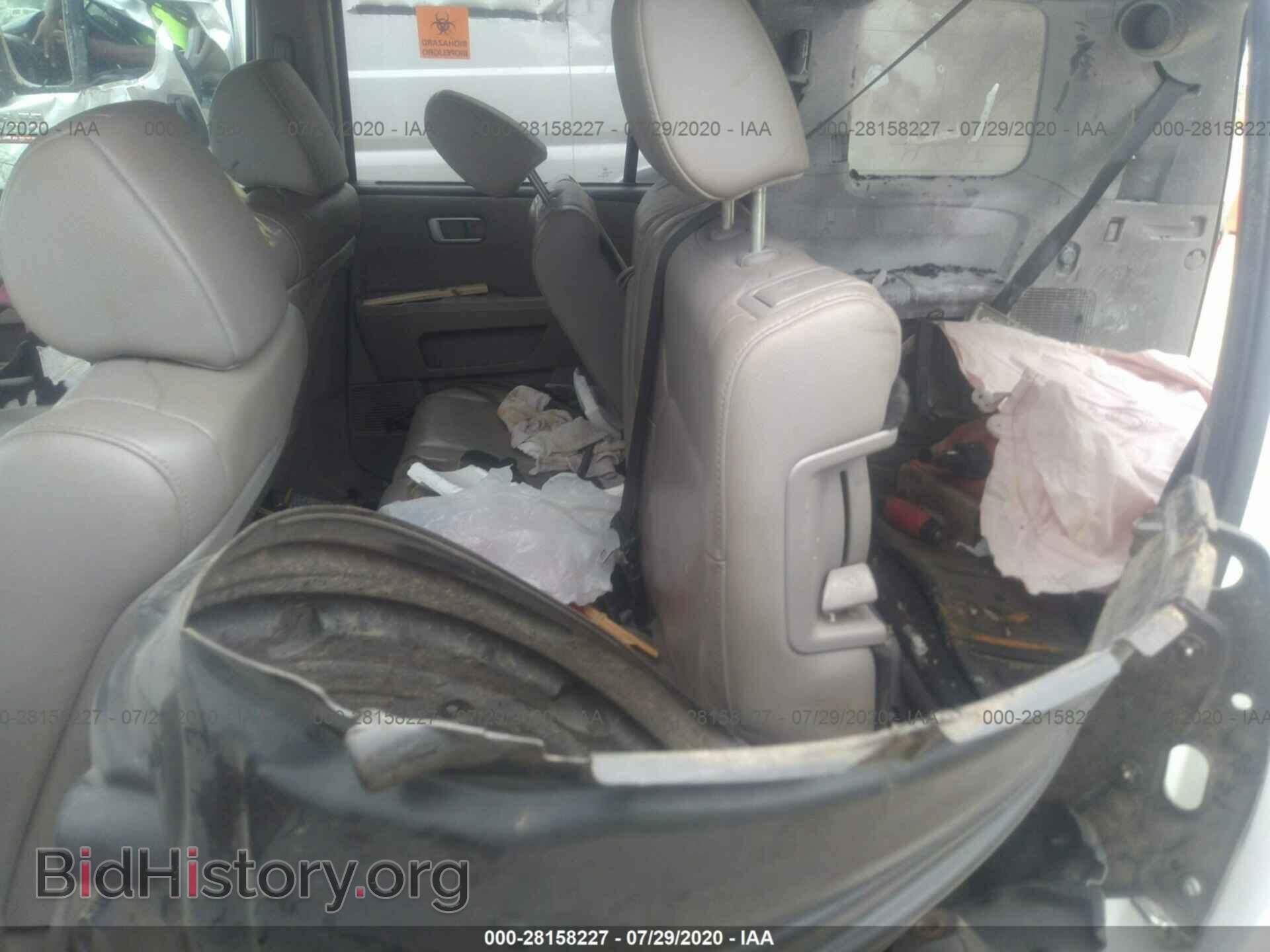 2012 HONDA PILOT - VIN: 5FNYF3H91CB030345 - Фото 8