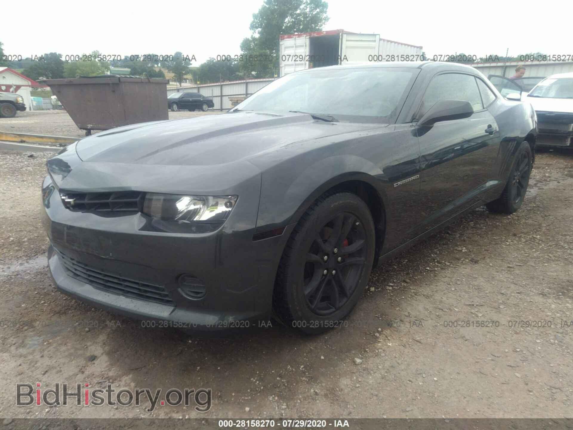 2014 CHEVROLET CAMARO - VIN: 2G1FE1E36E9137907 - Фото 2