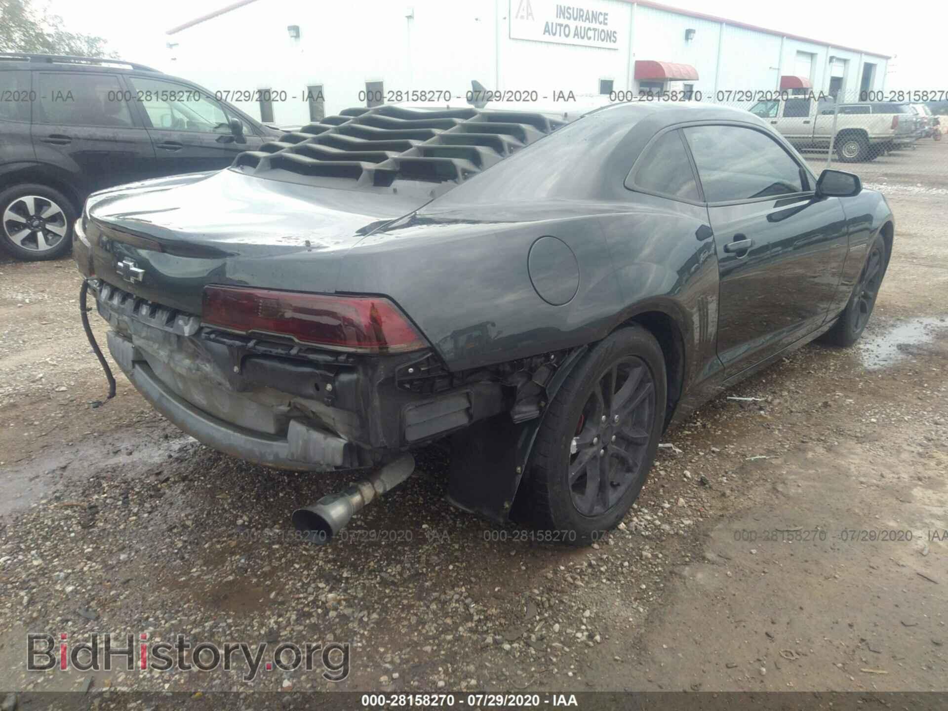 2014 CHEVROLET CAMARO - VIN: 2G1FE1E36E9137907 - Фото 4