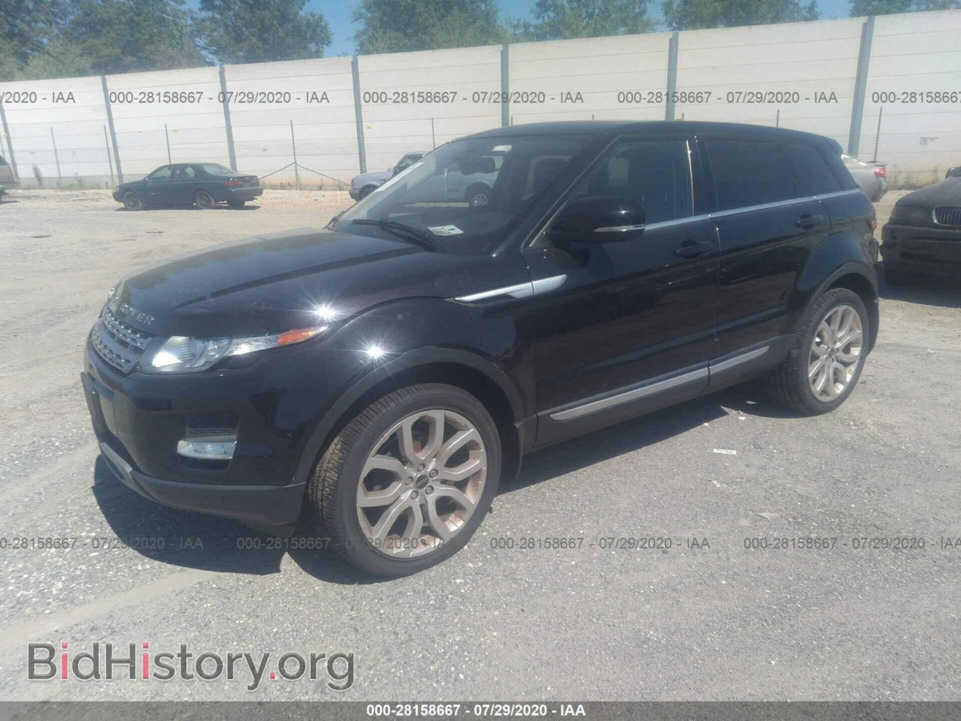 2012 LAND ROVER RANGE ROVER EVOQUE - VIN: SALVV2BG7CH698389 - Фото 2