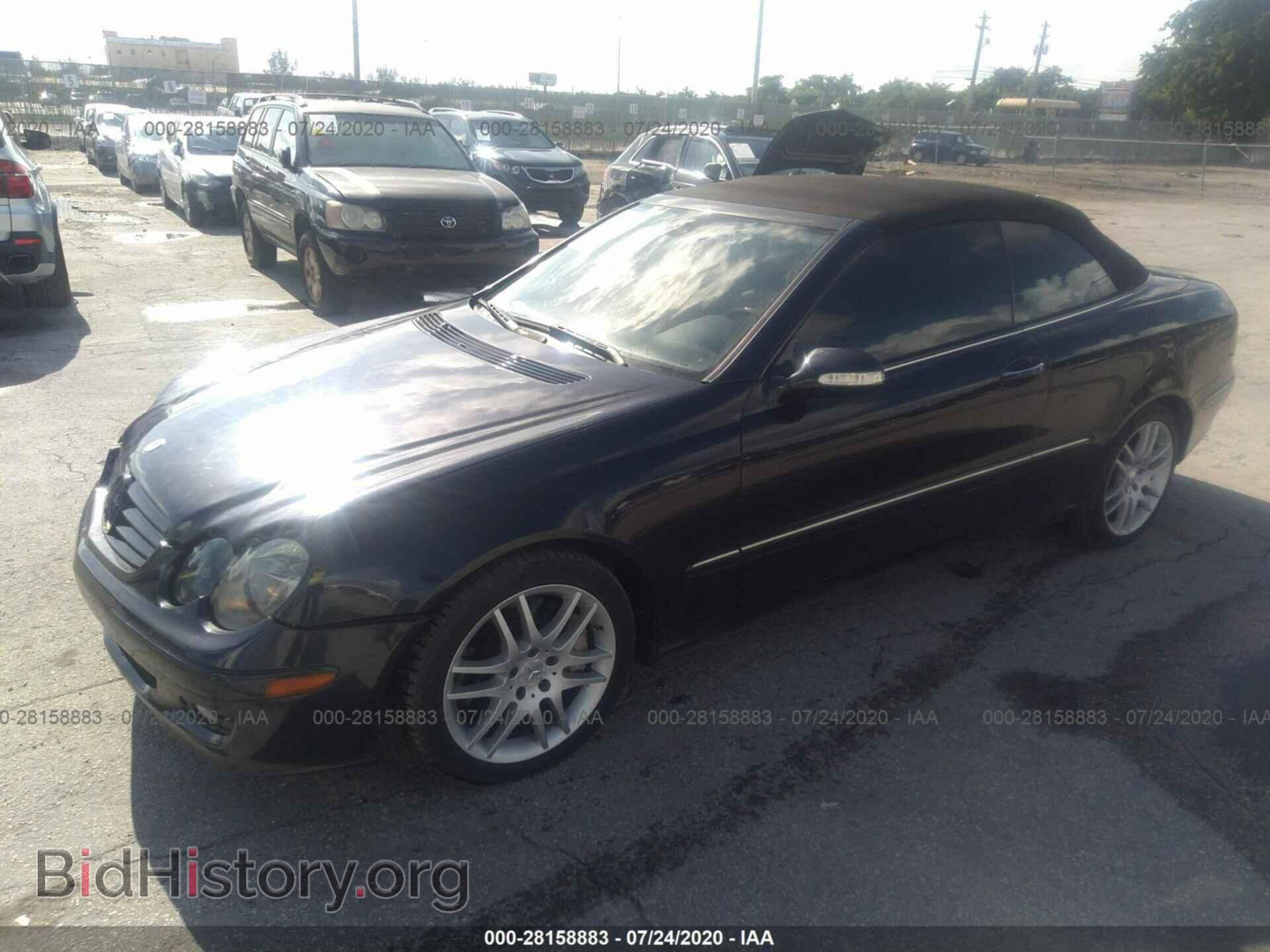 2008 MERCEDES-BENZ CLK-CLASS - VIN: WDBTK56F68F241701 - Фото 2