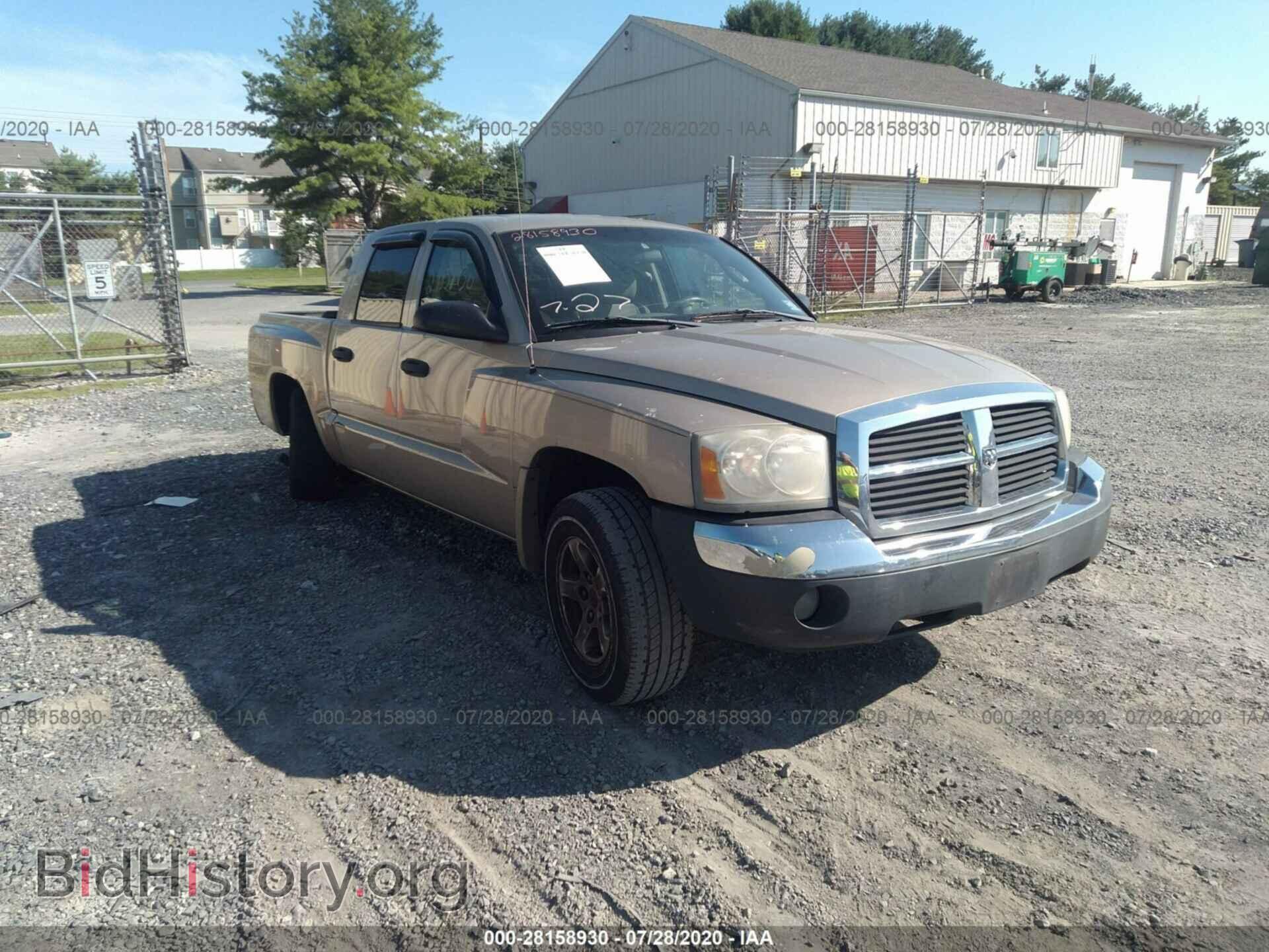 Photo 1D7HE48N75S295305 - DODGE DAKOTA 2005