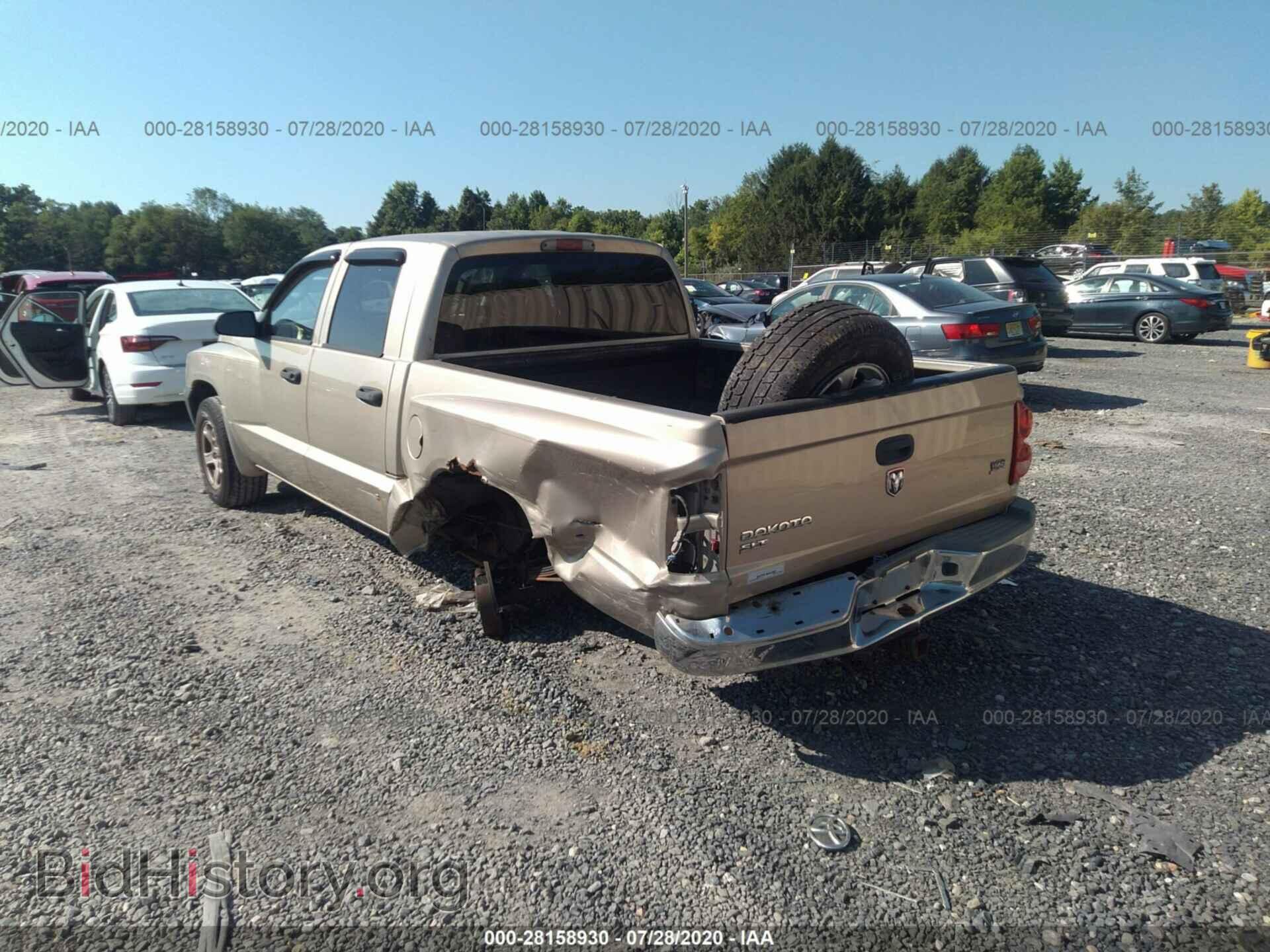 2005 DODGE DAKOTA - VIN: 1D7HE48N75S295305 - Фото 3