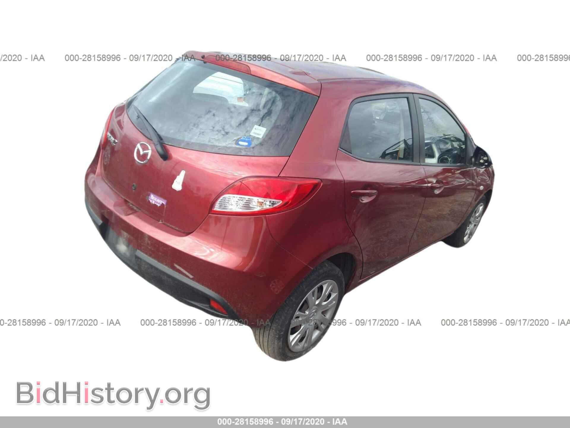 2014 MAZDA MAZDA2 - VIN: JM1DE1KZ8E0172997 - Фото 4