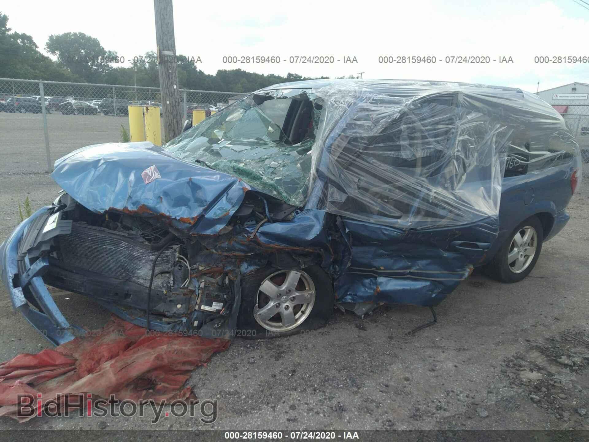 2007 DODGE CARAVAN - VIN: 1D4GP45RX7B175608 - Фото 2