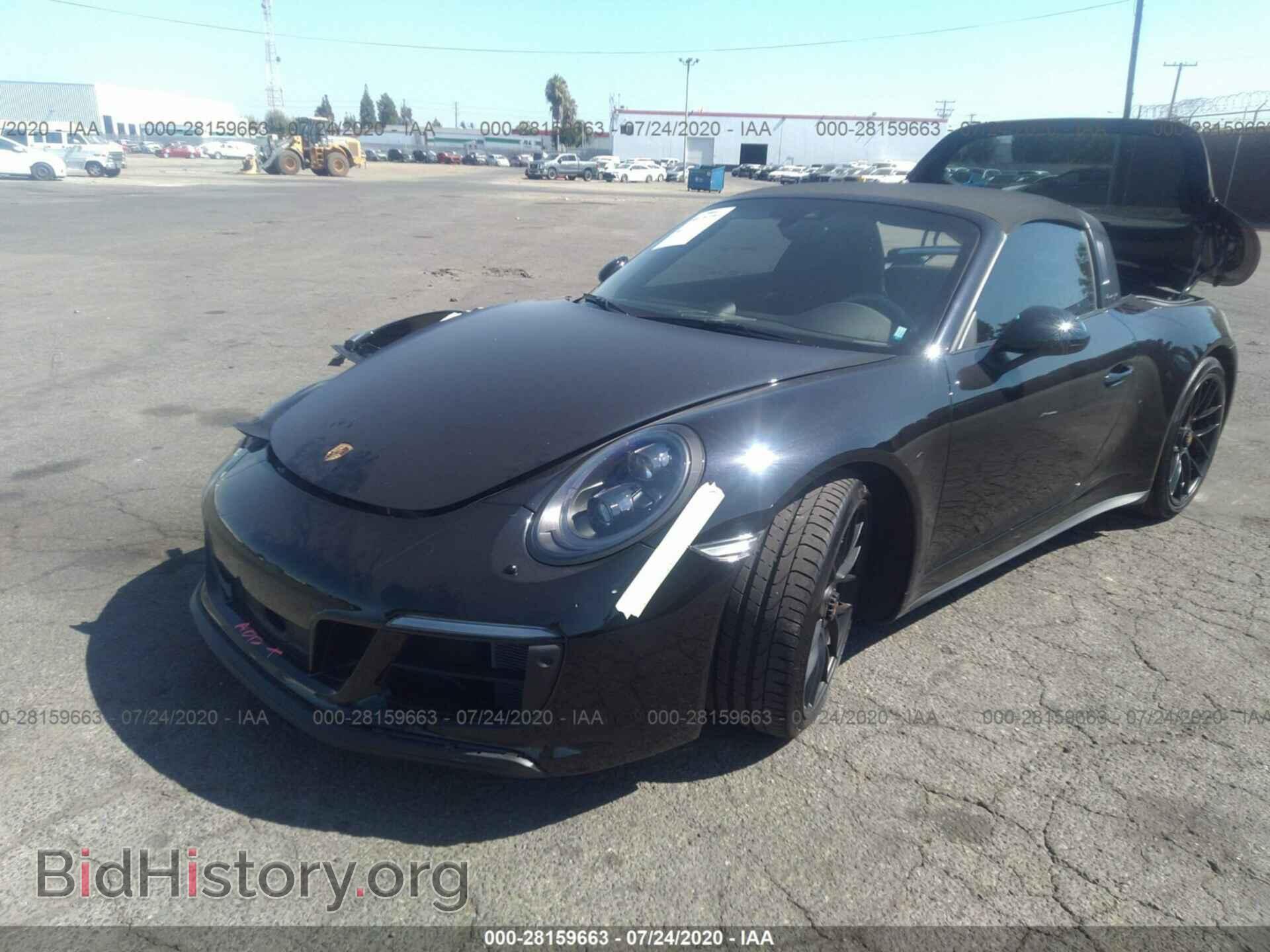 2018 PORSCHE 911 - VIN: WP0BB2A92JS134591 - Фото 2