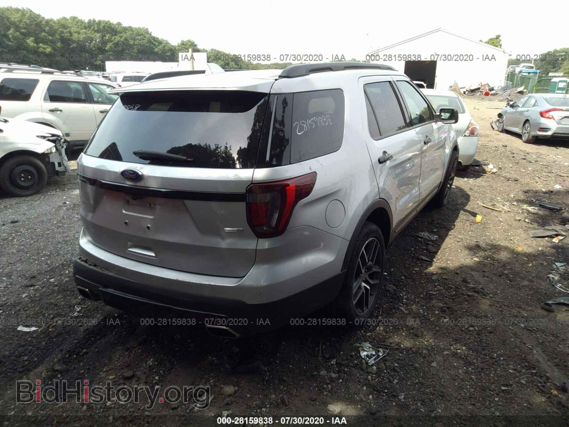 2017 FORD EXPLORER - VIN: 1FM5K8GT8HGA53056 - Фото 4
