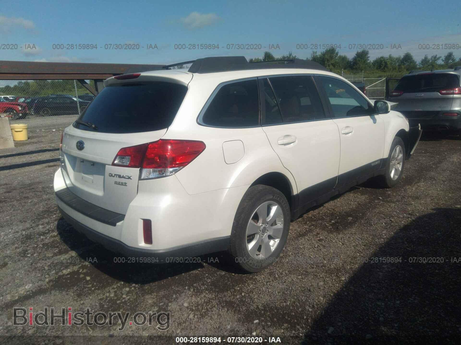 2012 SUBARU OUTBACK - VIN: 4S4BRBCC7C3217740 - Фото 4