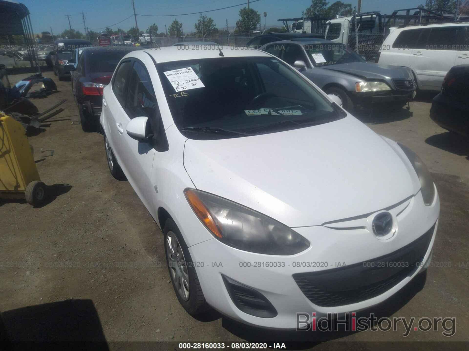 Photo JM1DE1KZ3C0144585 - MAZDA MAZDA2 2012