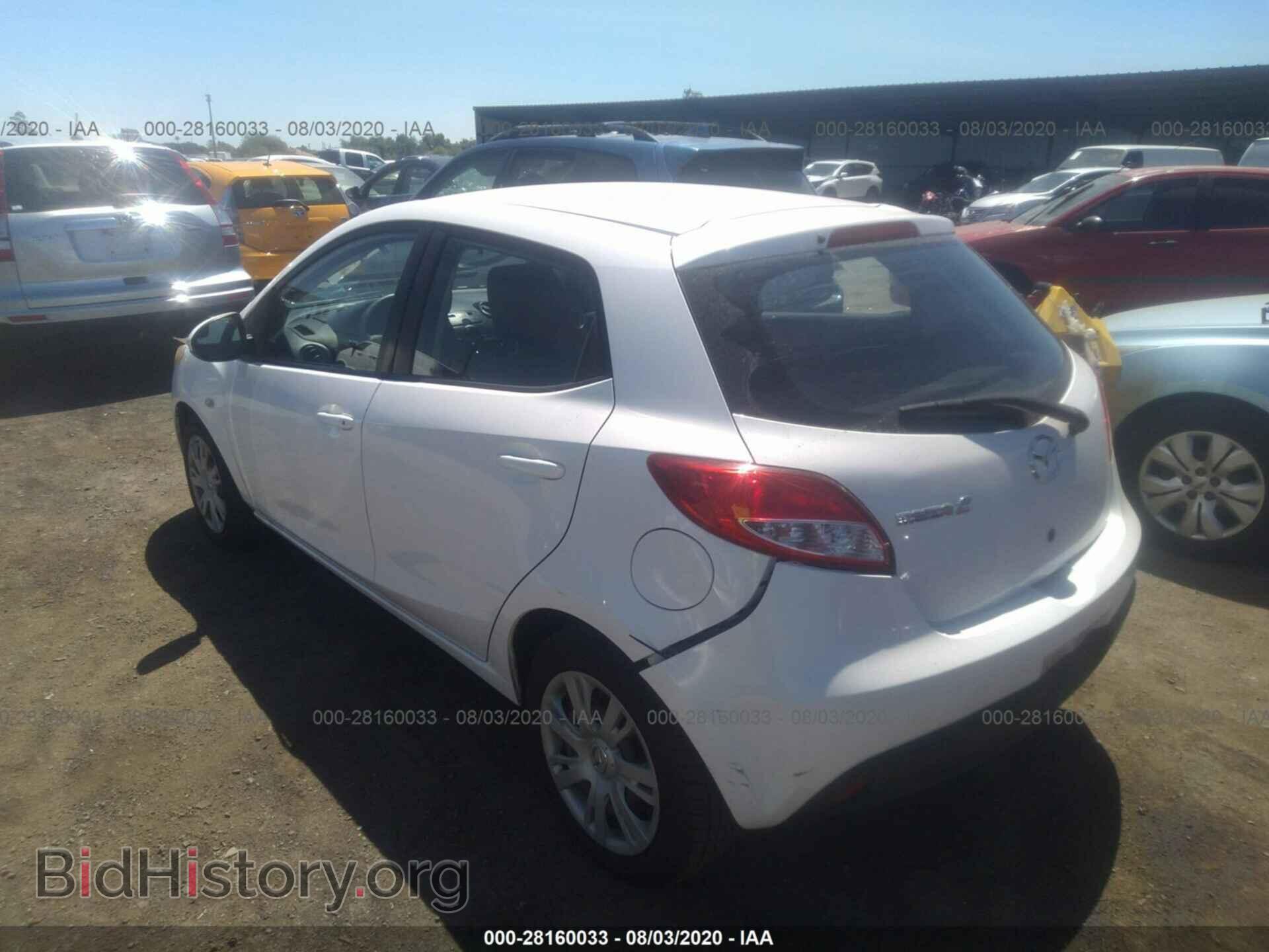 2012 MAZDA MAZDA2 - VIN: JM1DE1KZ3C0144585 - Фото 3