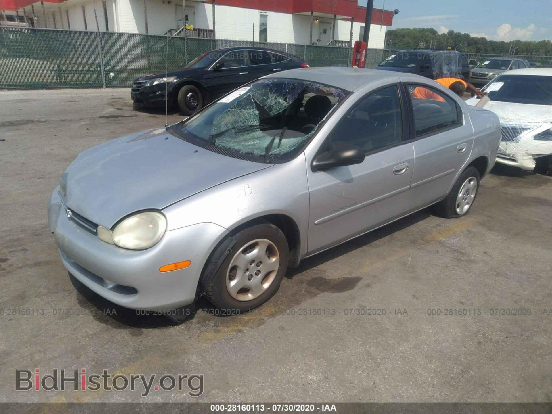 2001 DODGE NEON - VIN: 1B3ES46CX1D280692 - Фото 2