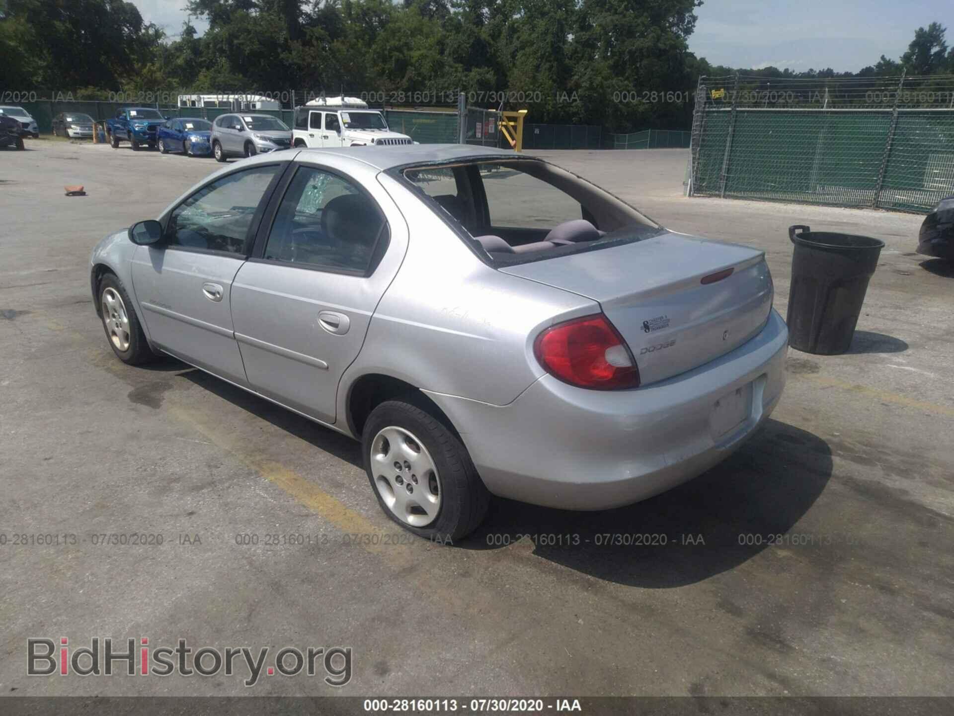 2001 DODGE NEON - VIN: 1B3ES46CX1D280692 - Фото 3